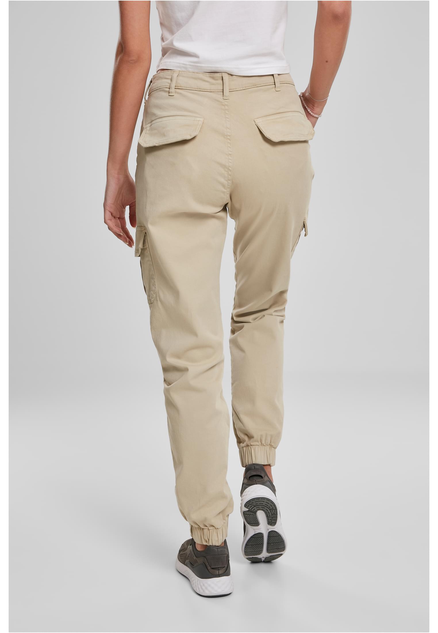 Ladies High Waist Cargo Pants concrete 26 - variant image 2