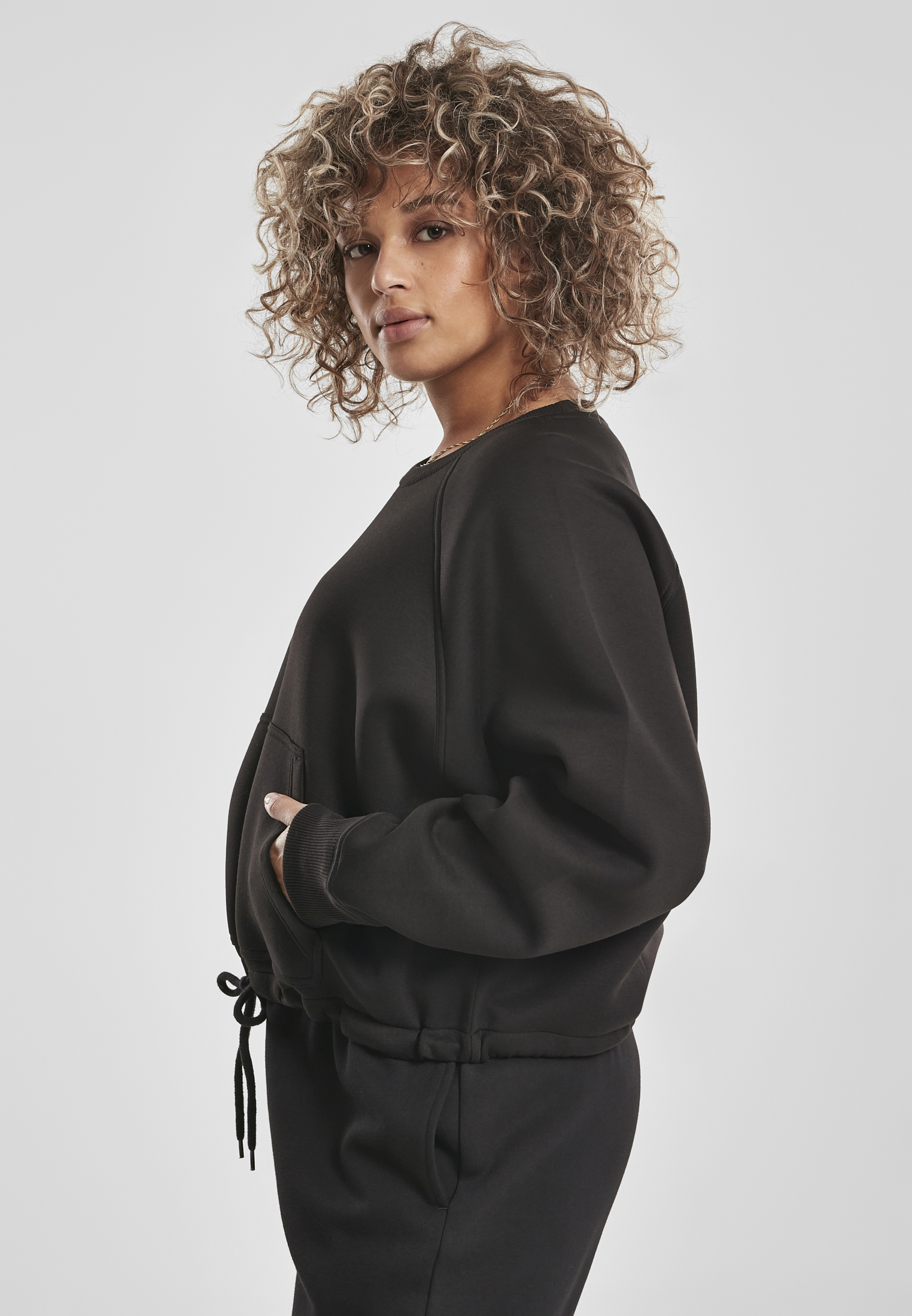 Dames Coupe-à-la-jete Raglan Court Short Noir 3XL
 - variant image 1