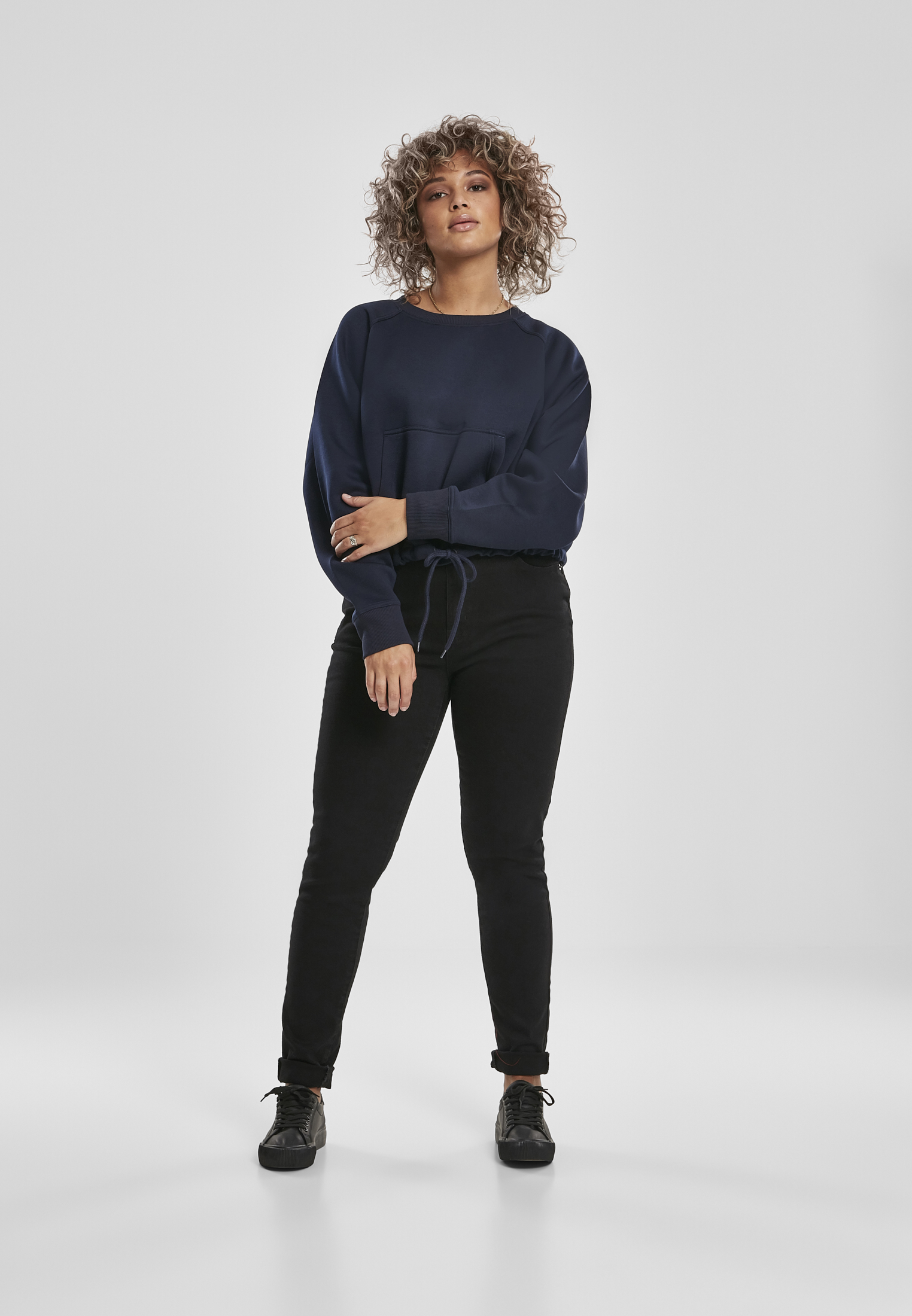 Dames Coupe-vent Court Raglan Crew midnightnavy 3XL
 - variant image 4