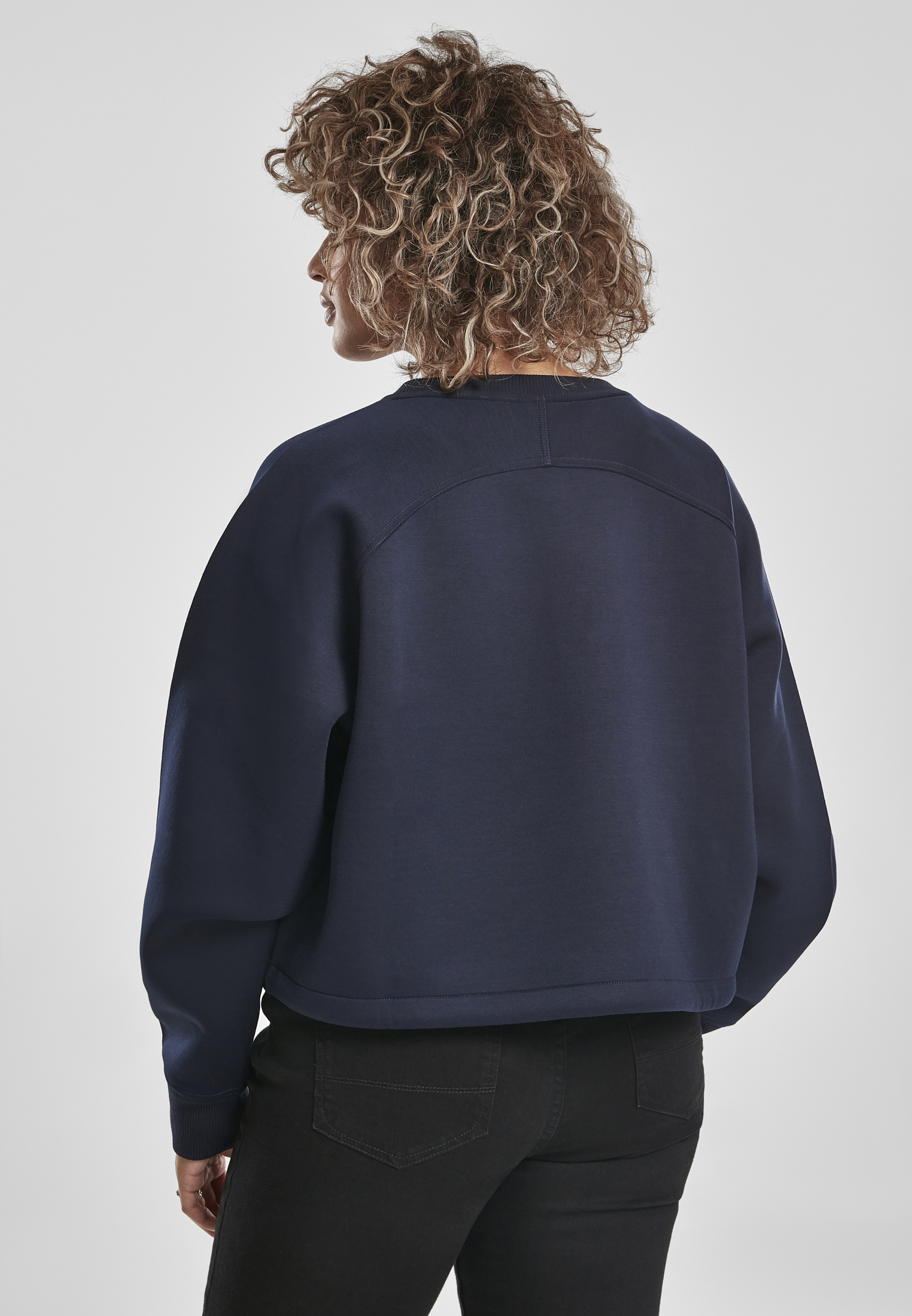 Dames Coupe-vent Court Raglan Crew midnightnavy 3XL
 - variant image 2