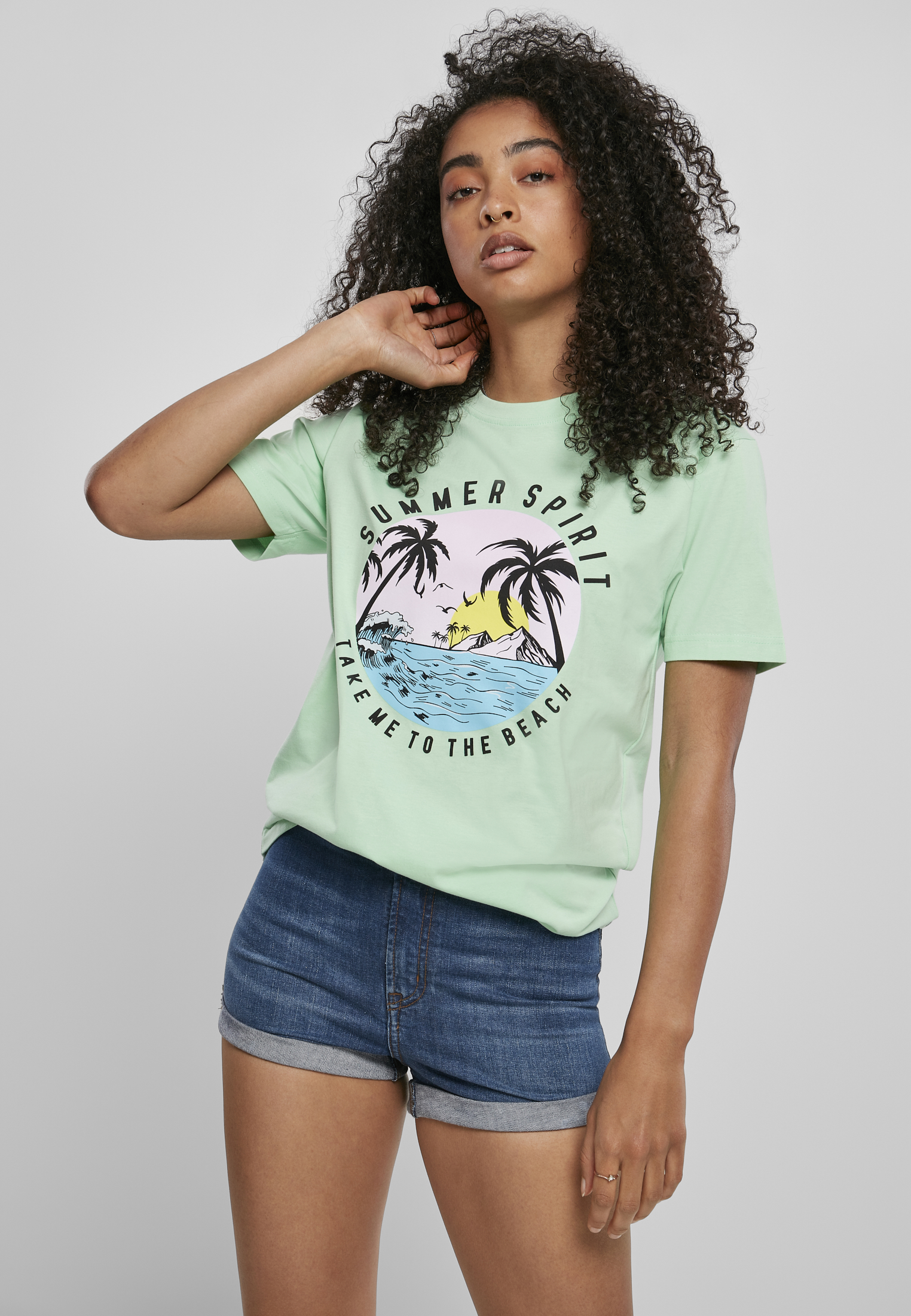 Ladies Summer Spirit Tee neo mint L
 - alternate variant 1