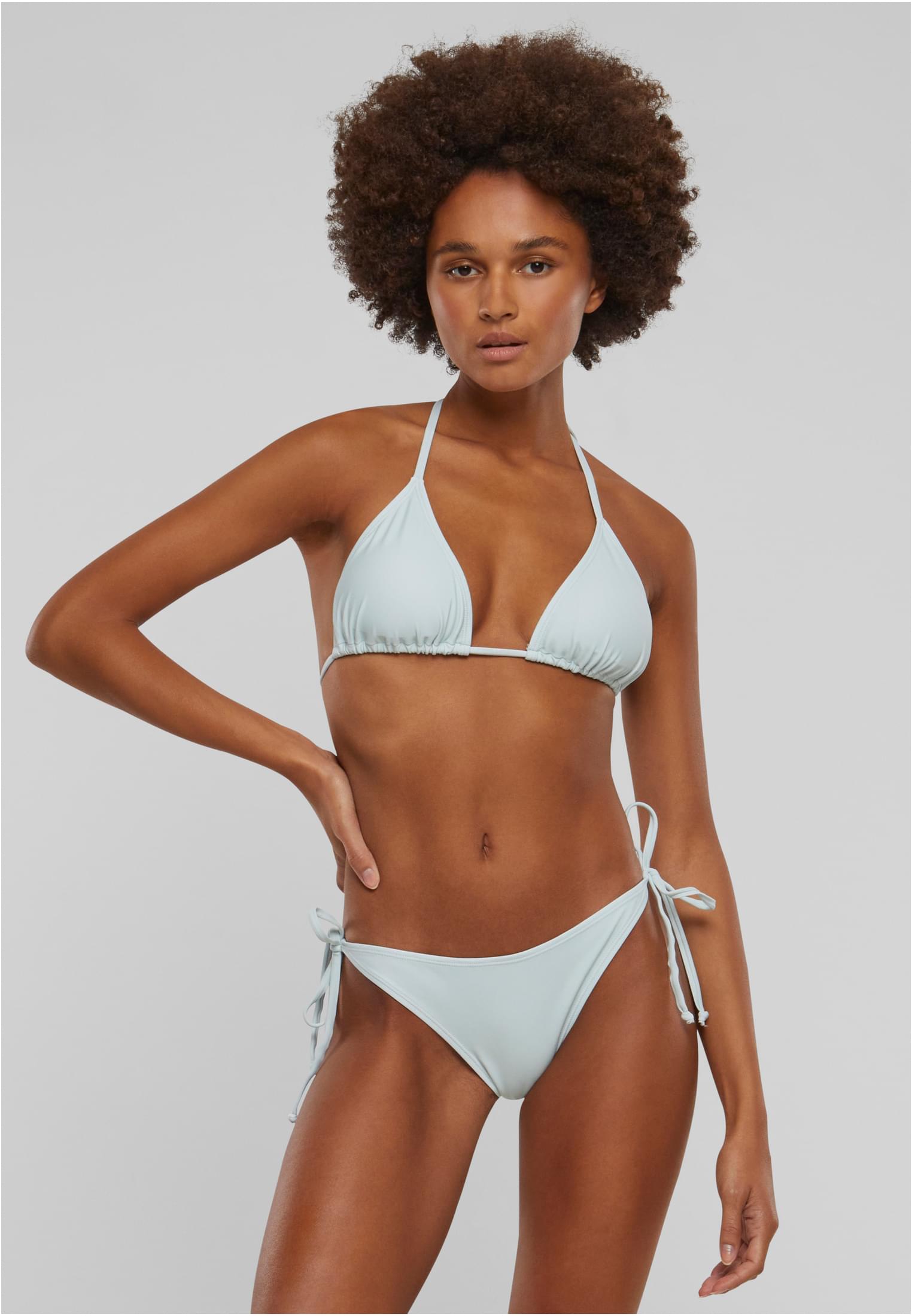 Ladies Recycled Triangle Bikini frostmint L - variant image 4
