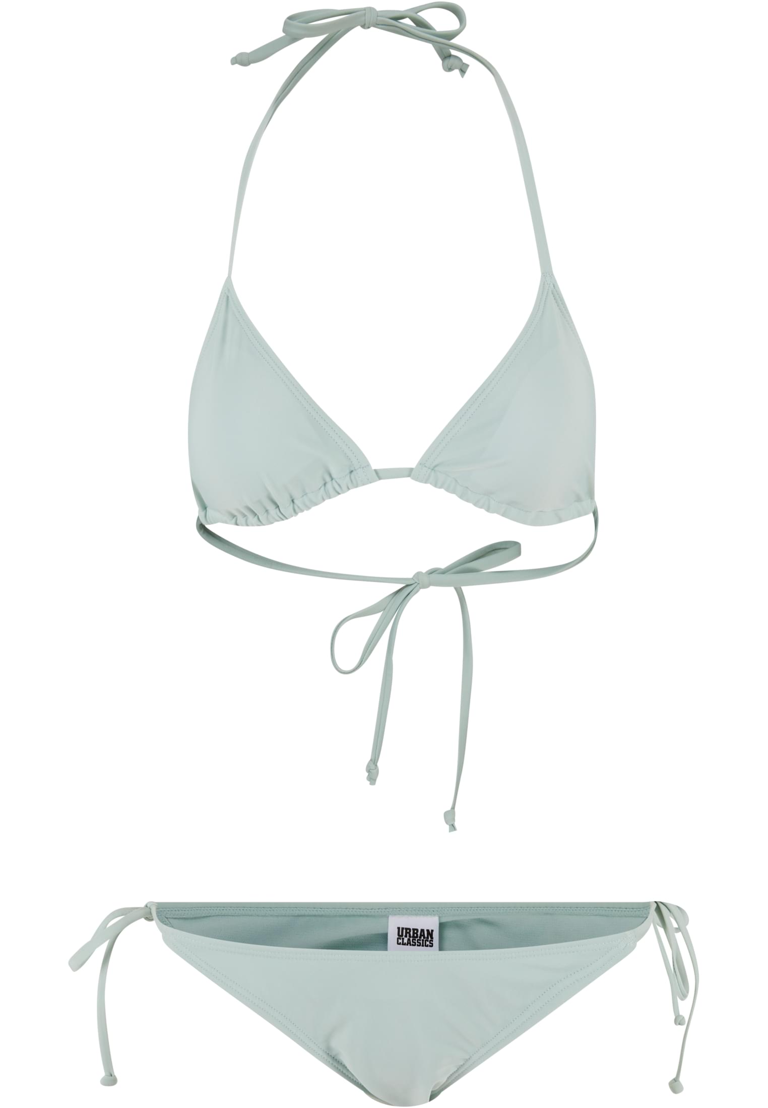 Ladies Recycled Triangle Bikini frostmint L - variant image 5