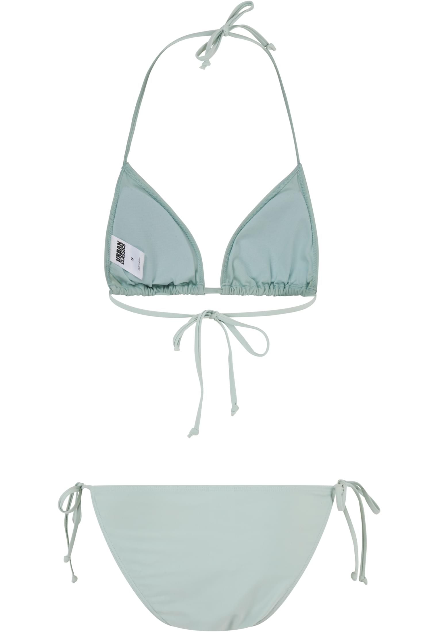 Ladies Recycled Triangle Bikini frostmint L - variant image 6