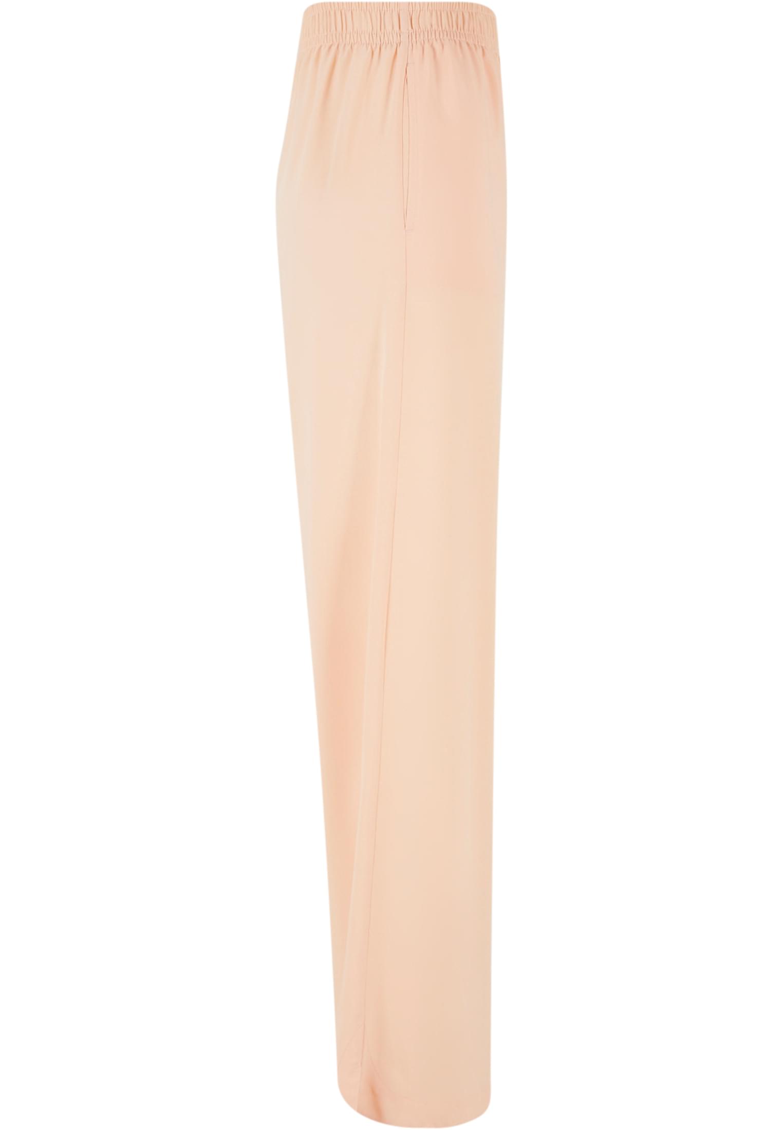 Pantalones de mujer de pierna ancha de viscosa suaves, color melocotón, talla 3XL
 - variant image 8