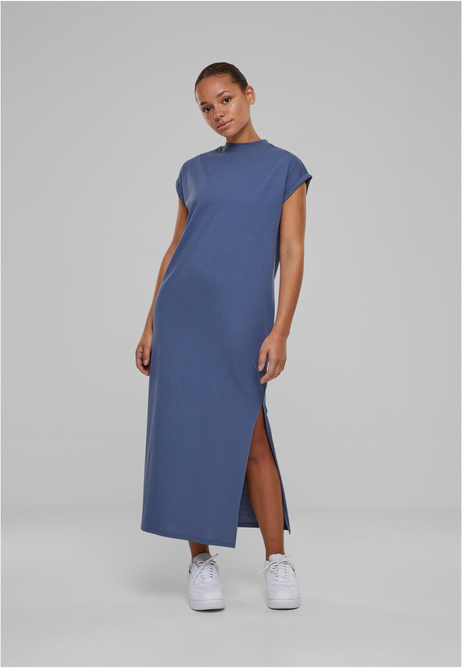 Ladies Long Extended Shoulder Dress vintageblue 3XL - variant image 4