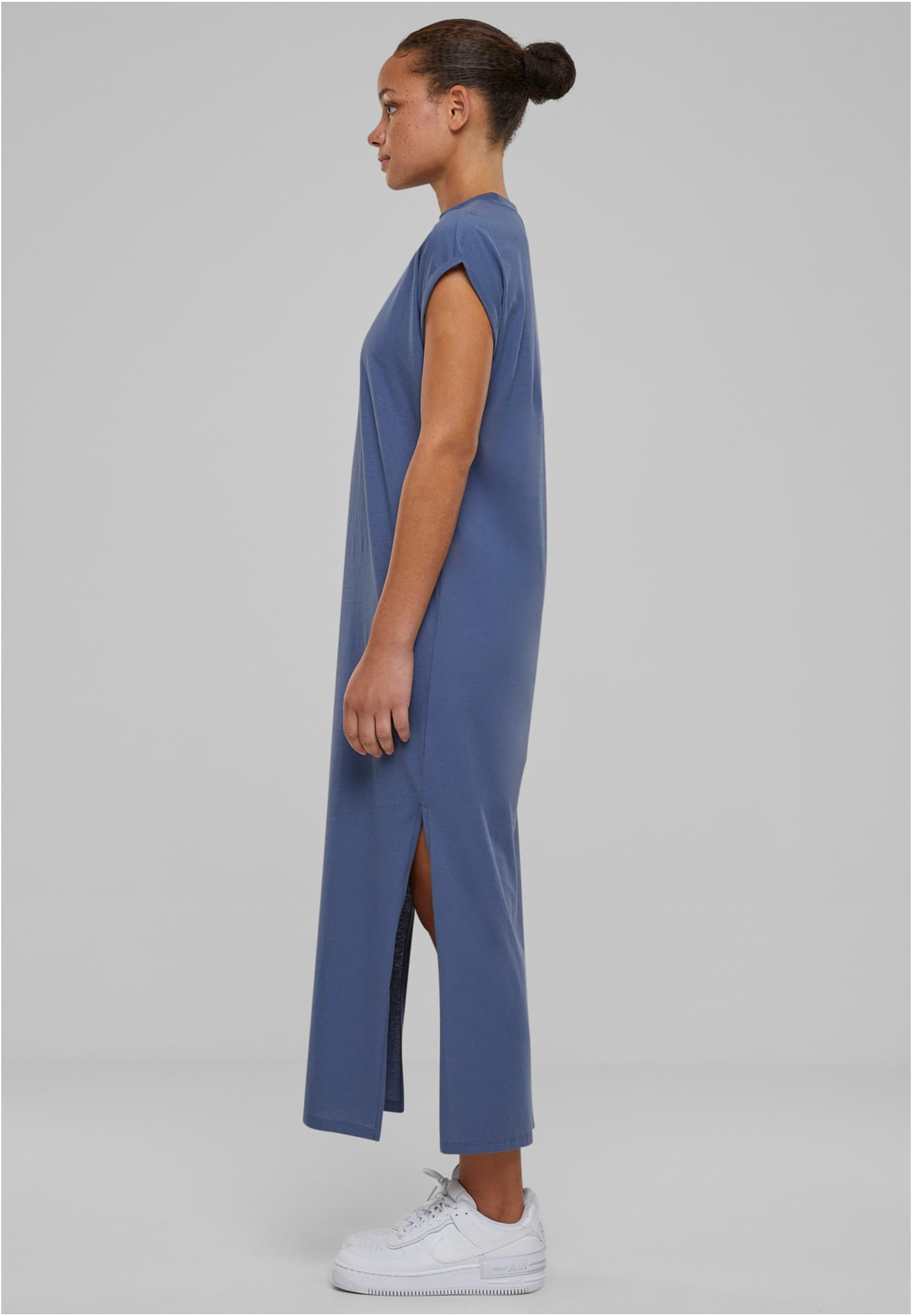 Ladies Long Extended Shoulder Dress vintageblue 3XL - variant image 1