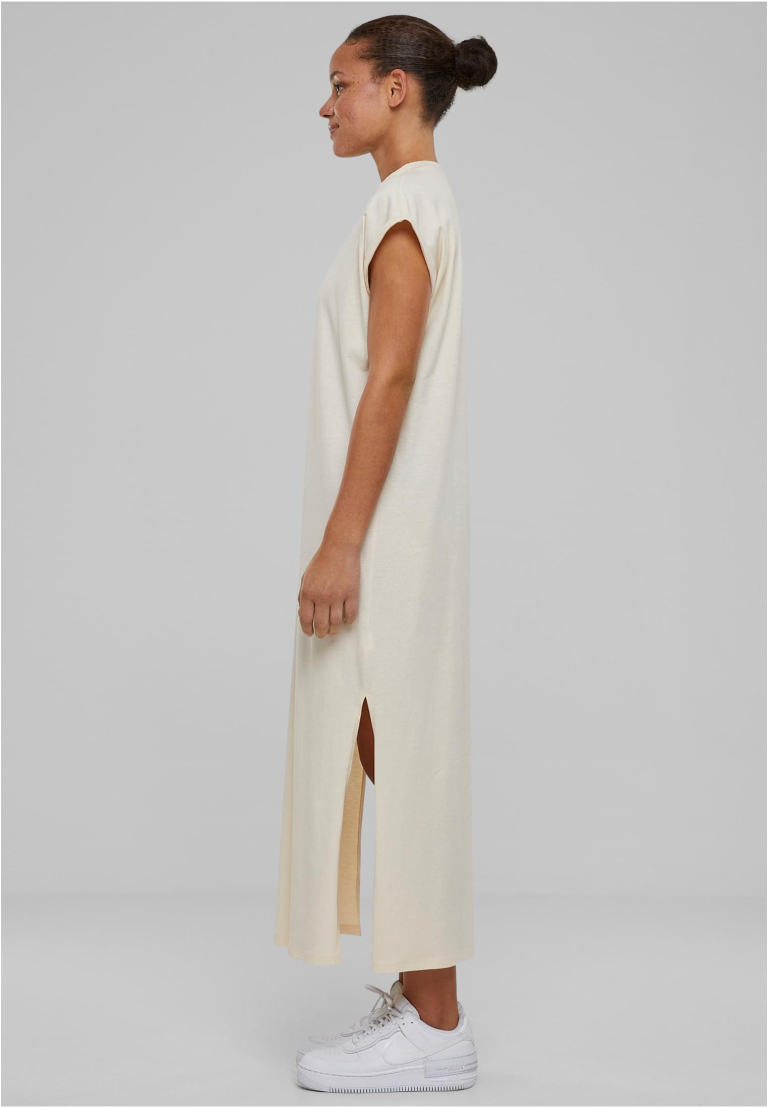 Ladies Long Extended Shoulder Dress whitesand 3XL - variant image 1