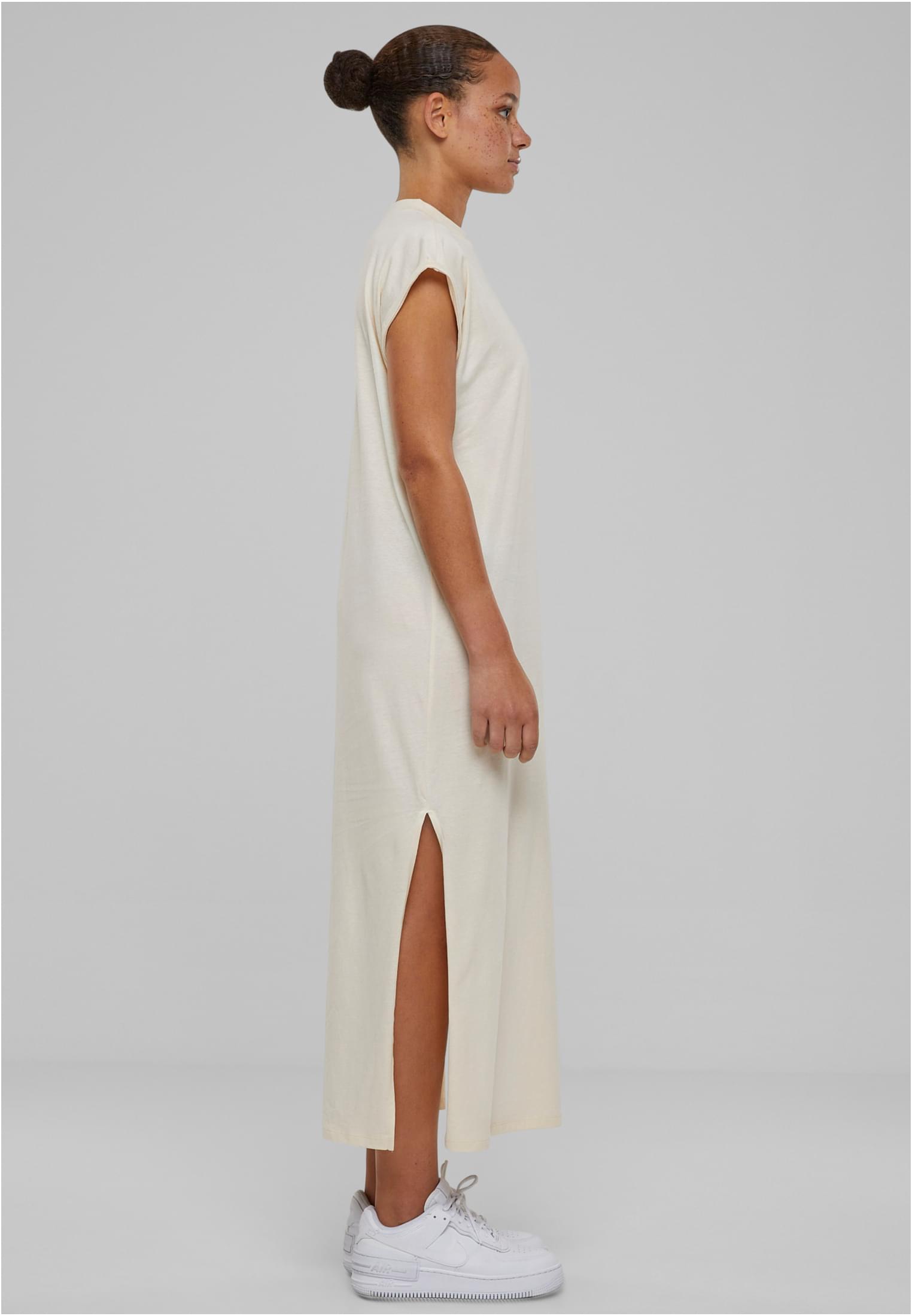 Ladies Long Extended Shoulder Dress whitesand 3XL - variant image 3