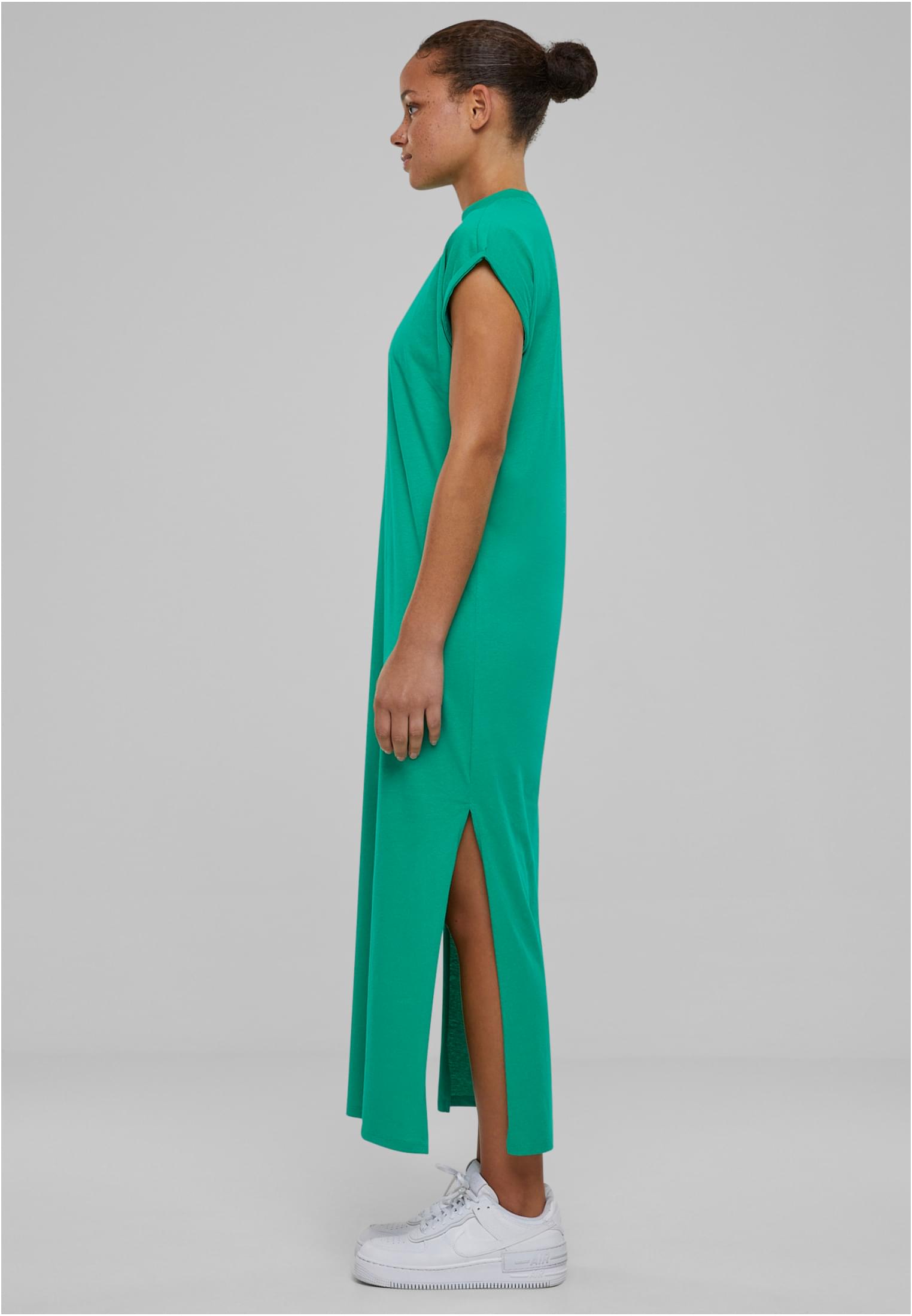 Ladies Long Extended Shoulder Dress ferngreen 3XL - variant image 1