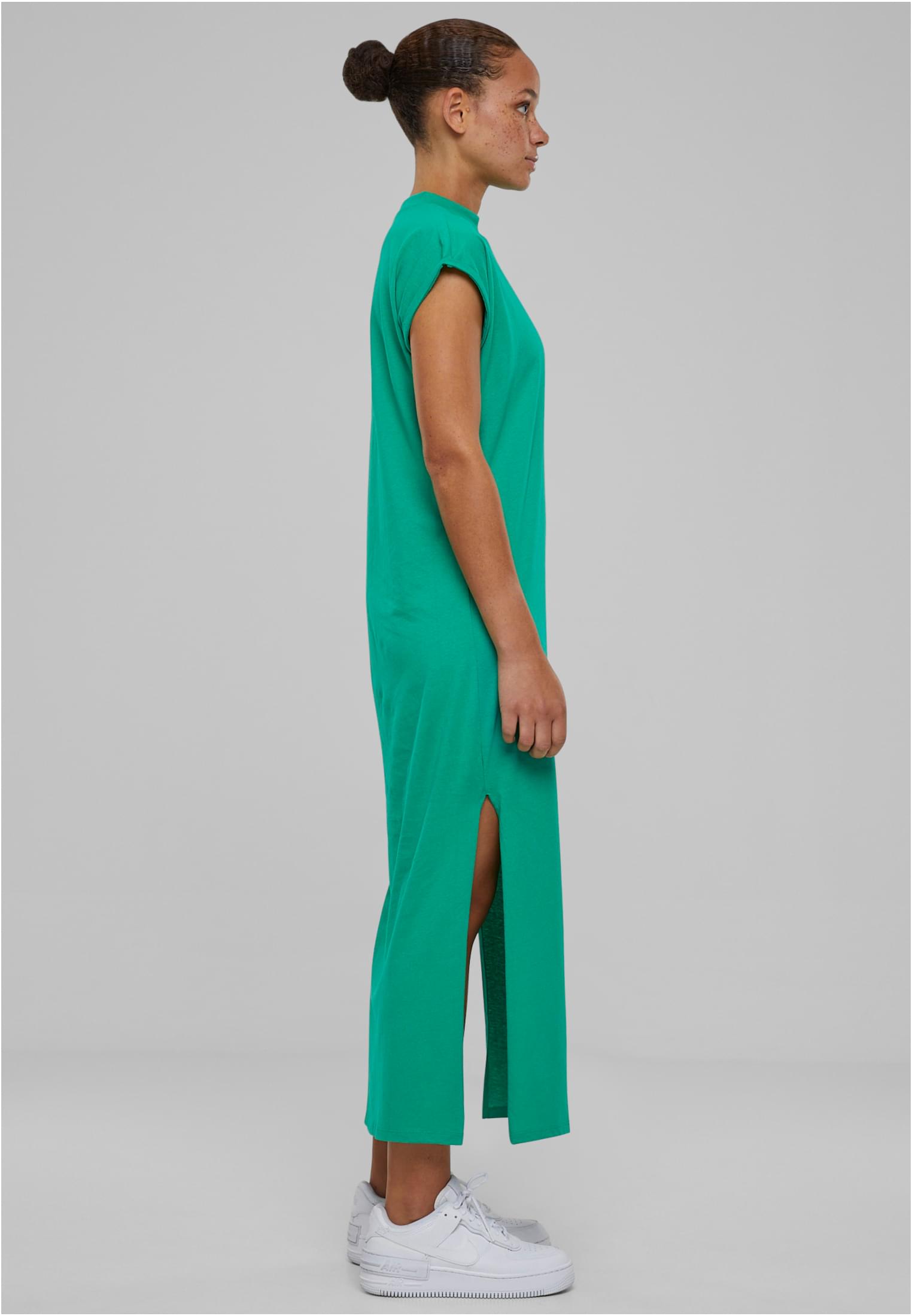 Ladies Long Extended Shoulder Dress ferngreen 3XL - variant image 3