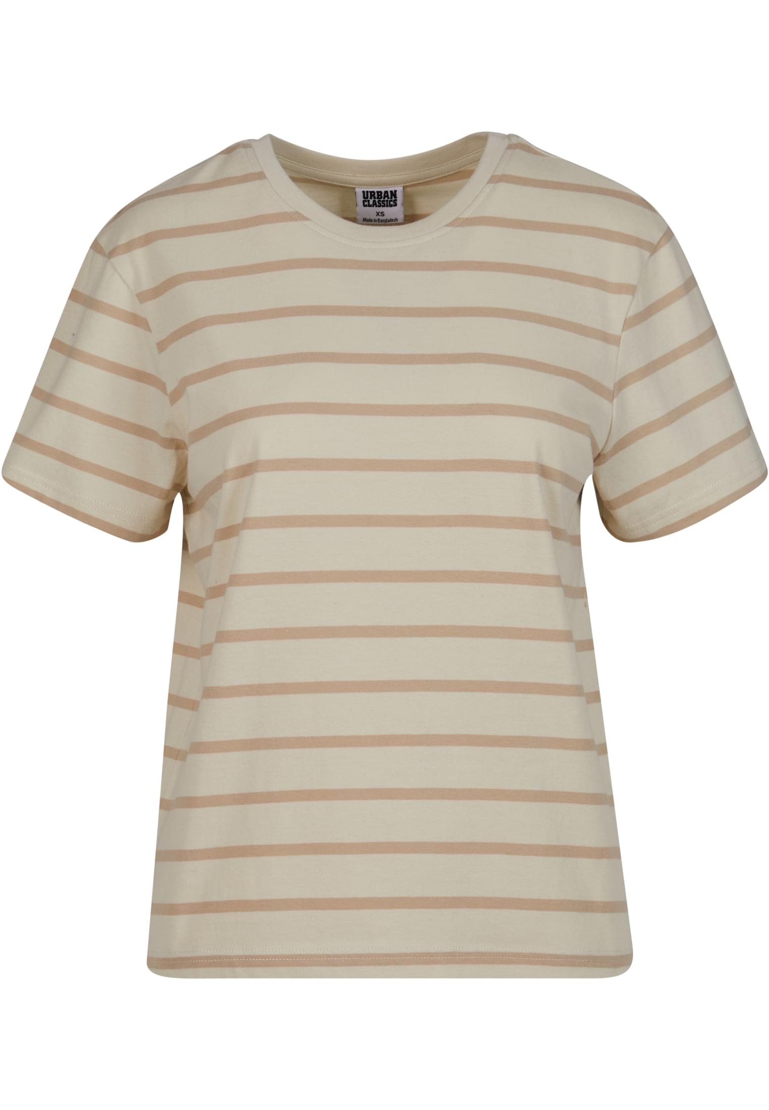 Ladies Striped Boxy Tee wetsand/sand 3XL - variant image 3