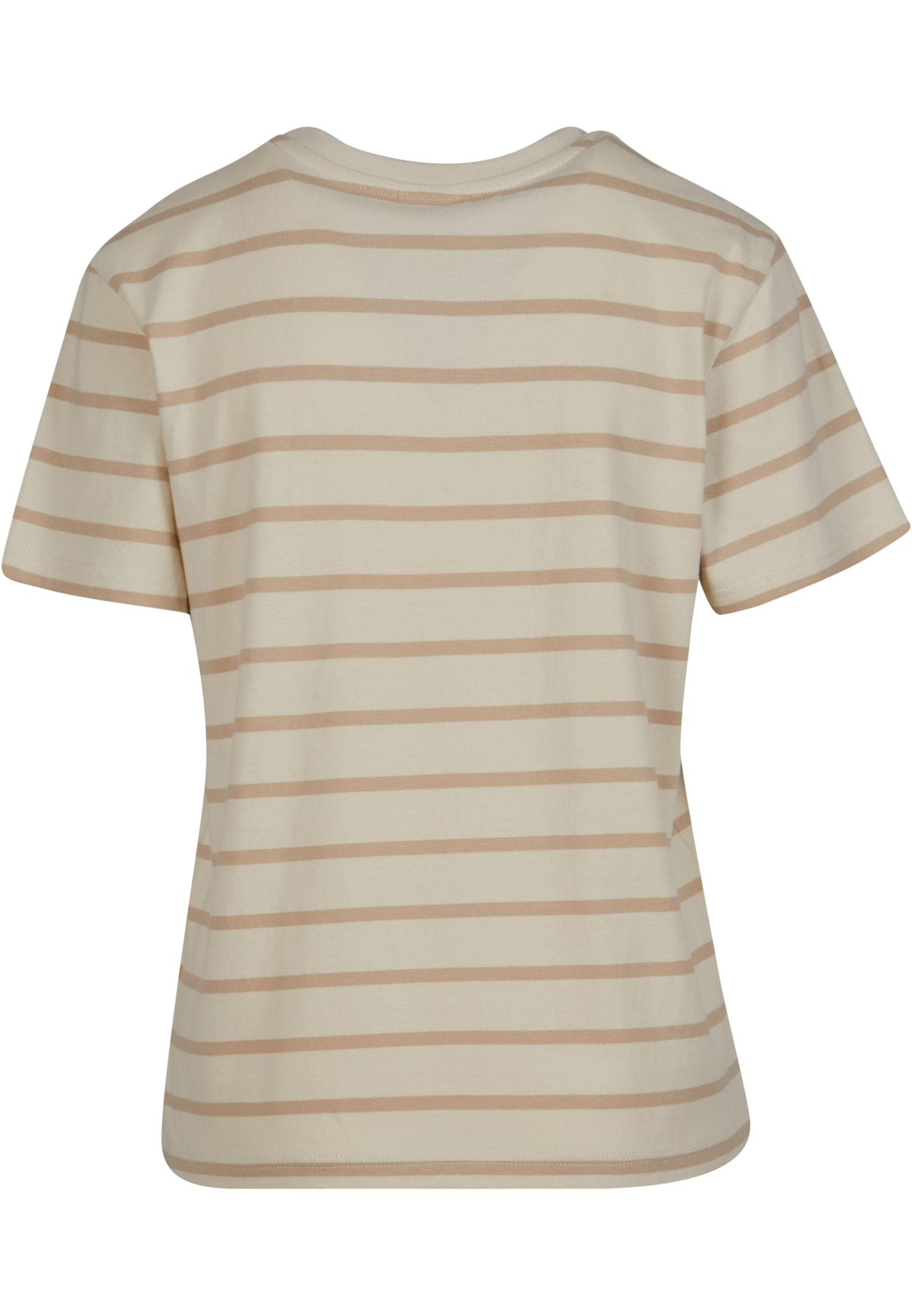 Ladies Striped Boxy Tee wetsand/sand 3XL - variant image 4