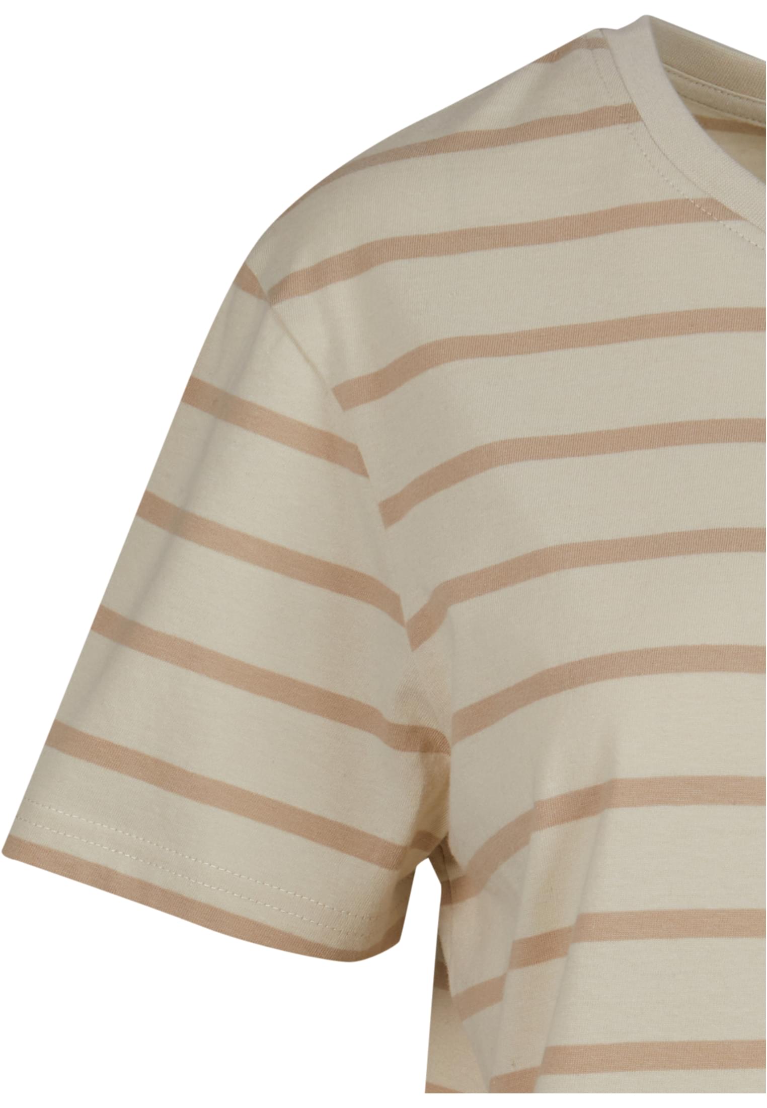 Ladies Striped Boxy Tee wetsand/sand 3XL - variant image 6