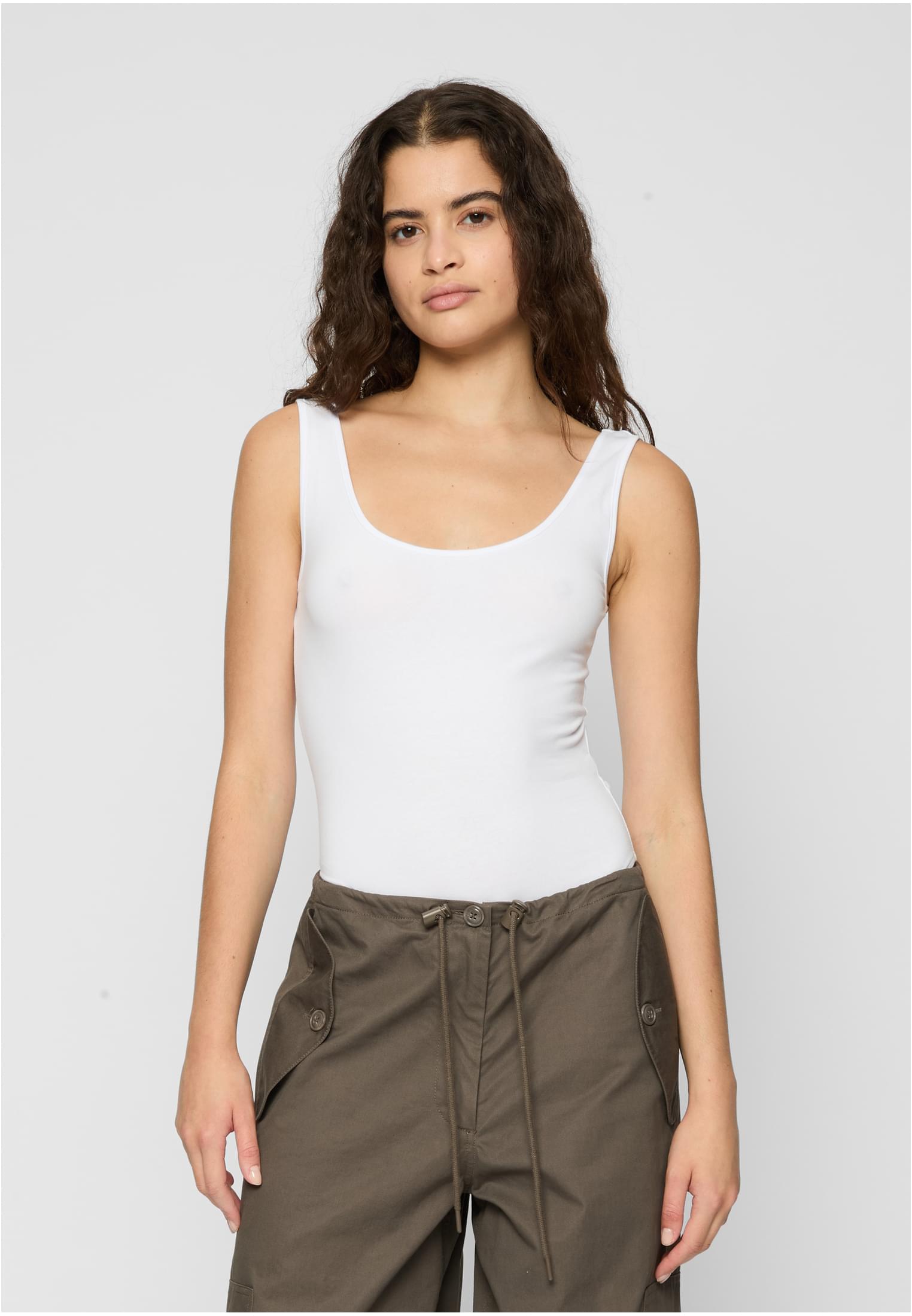 Ladies Organic Tank Body 2-Pack white+white 3XL - alternate variant 2