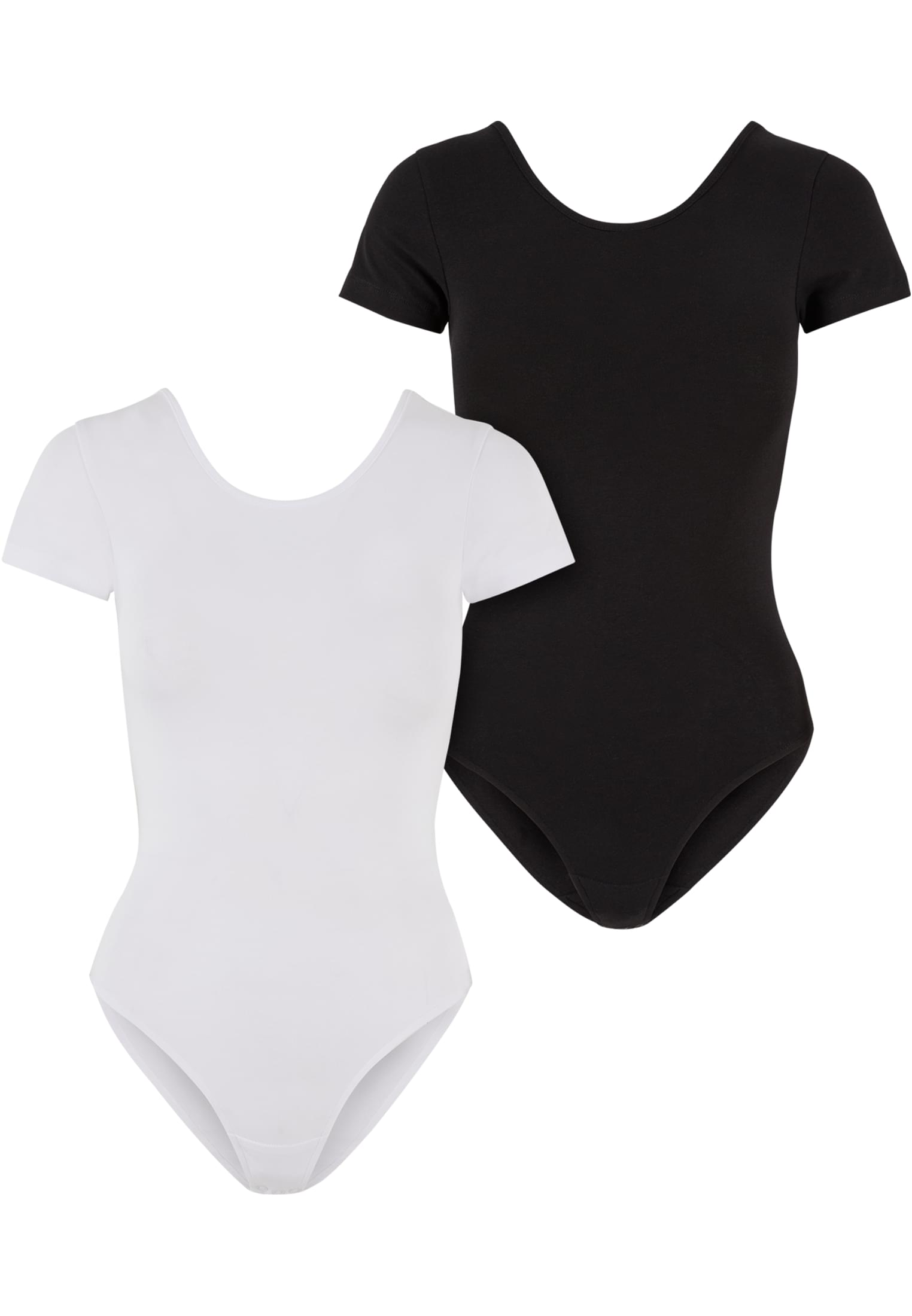 Ladies Organic Stretch Jersey Body 2-Pack white+black 3XL - variant image 5