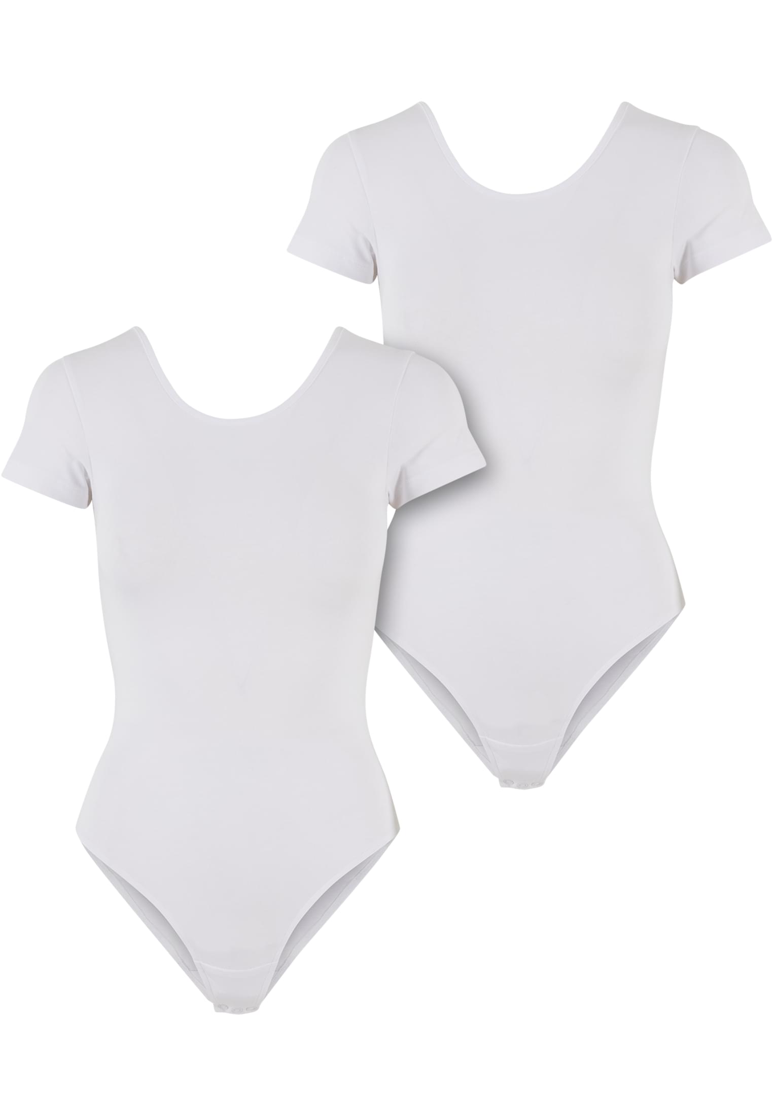 Ladies Organic Stretch Jersey Body 2-Pack white+white 3XL - variant image 3