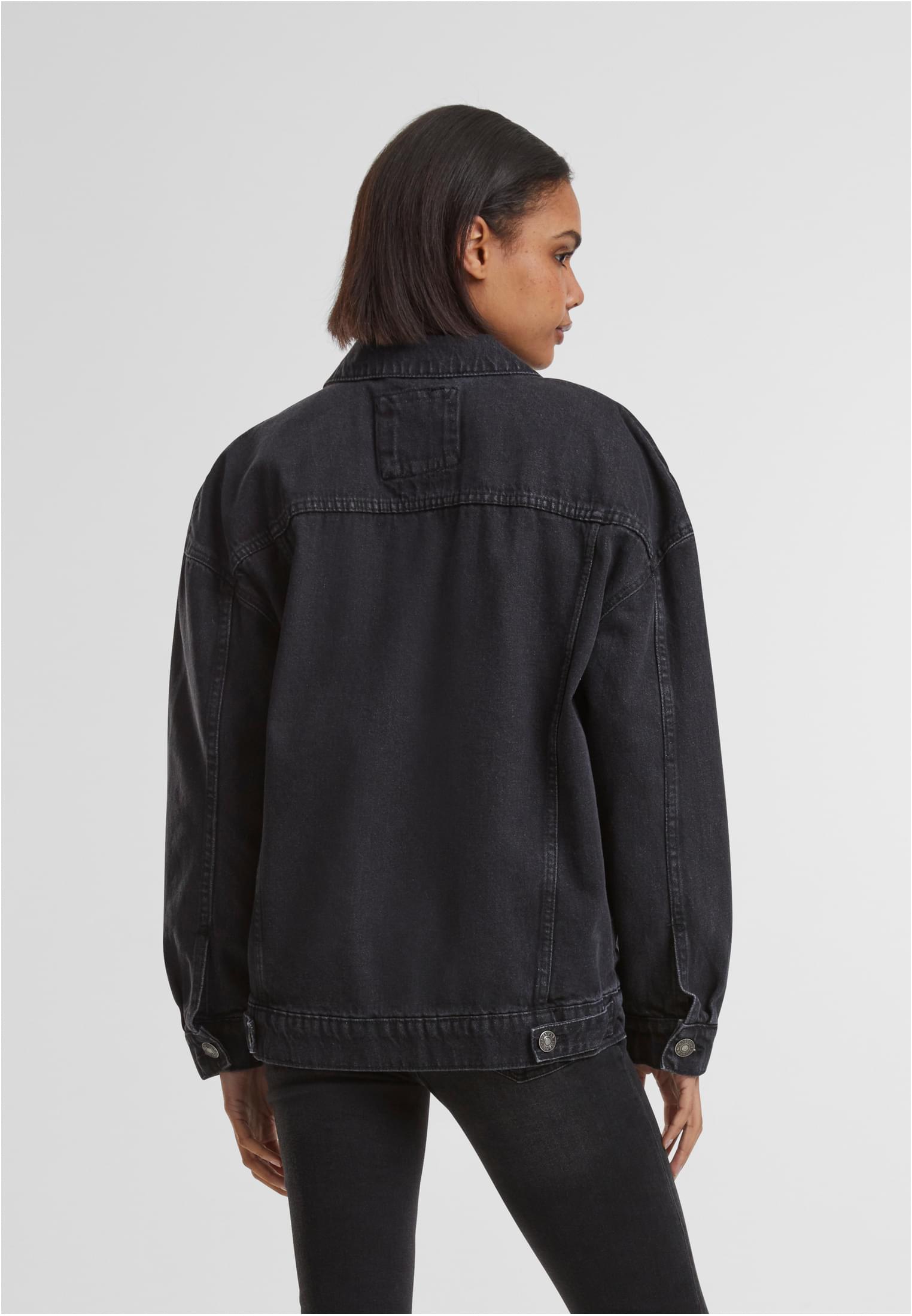 Ladies Oversized 90‘s Denim Jacket black washed 3XL - variant image 1