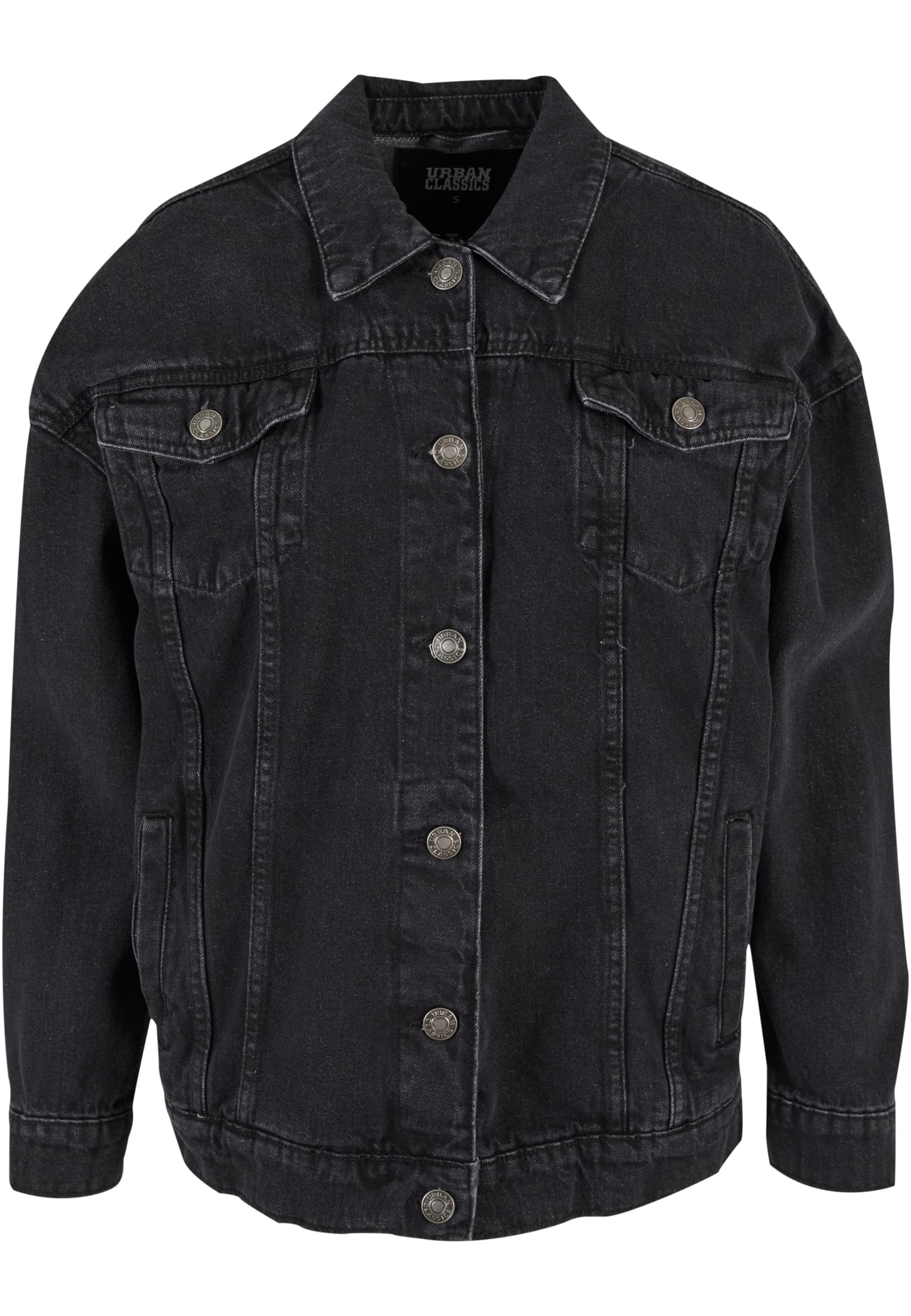 Ladies Oversized 90‘s Denim Jacket black washed 3XL - variant image 3