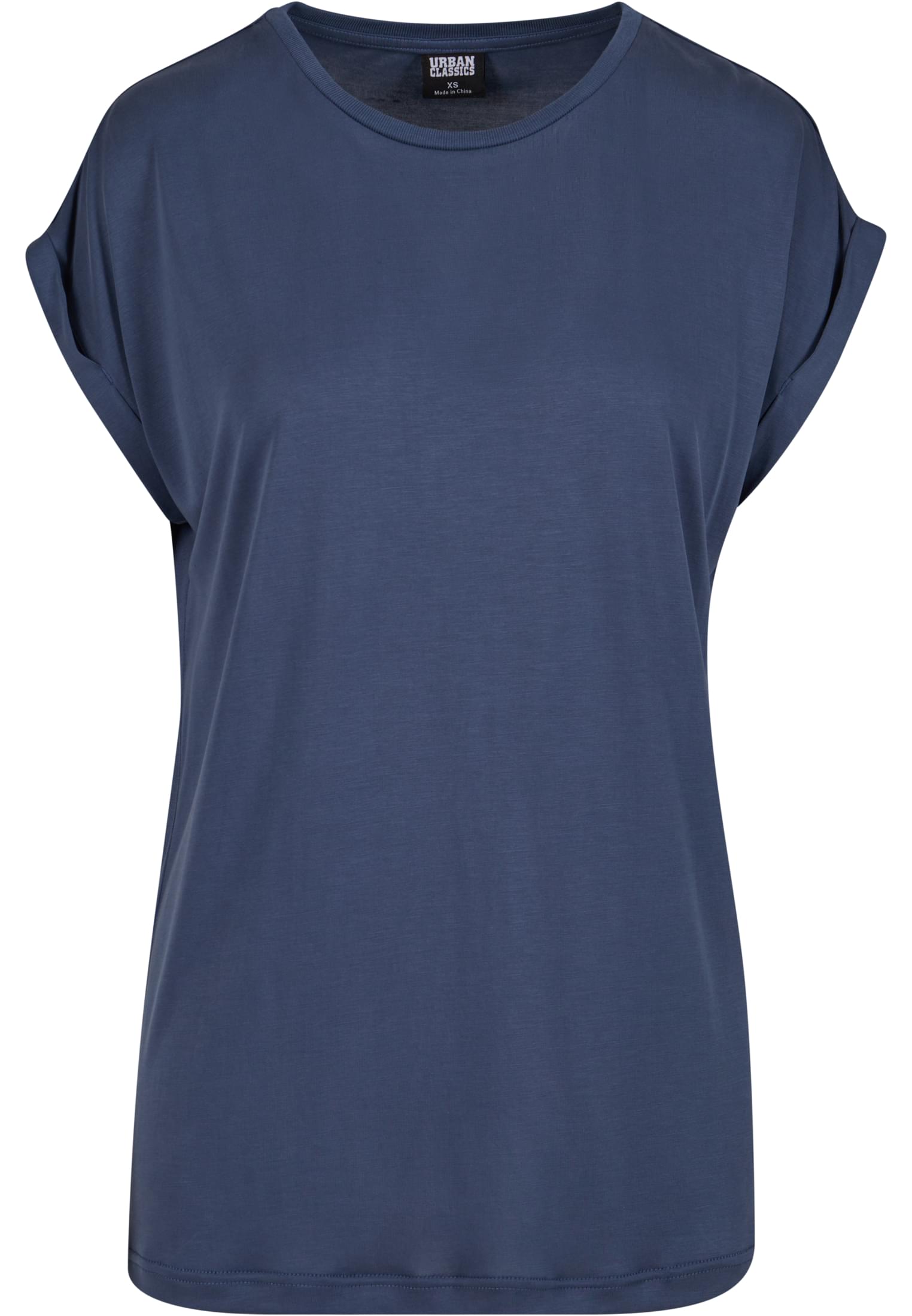 Ladies Modal Extended Shoulder Tee vintageblue 3XL - variant image 5