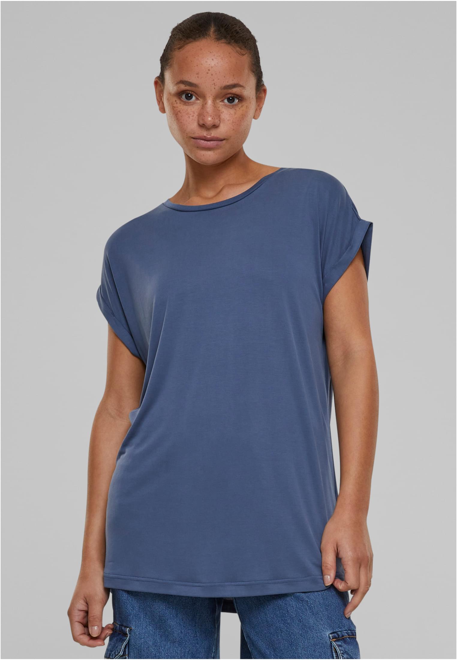 T-shirt à épaulettes prolongées femme vintagebleu 3XL
 - alternate variant 4