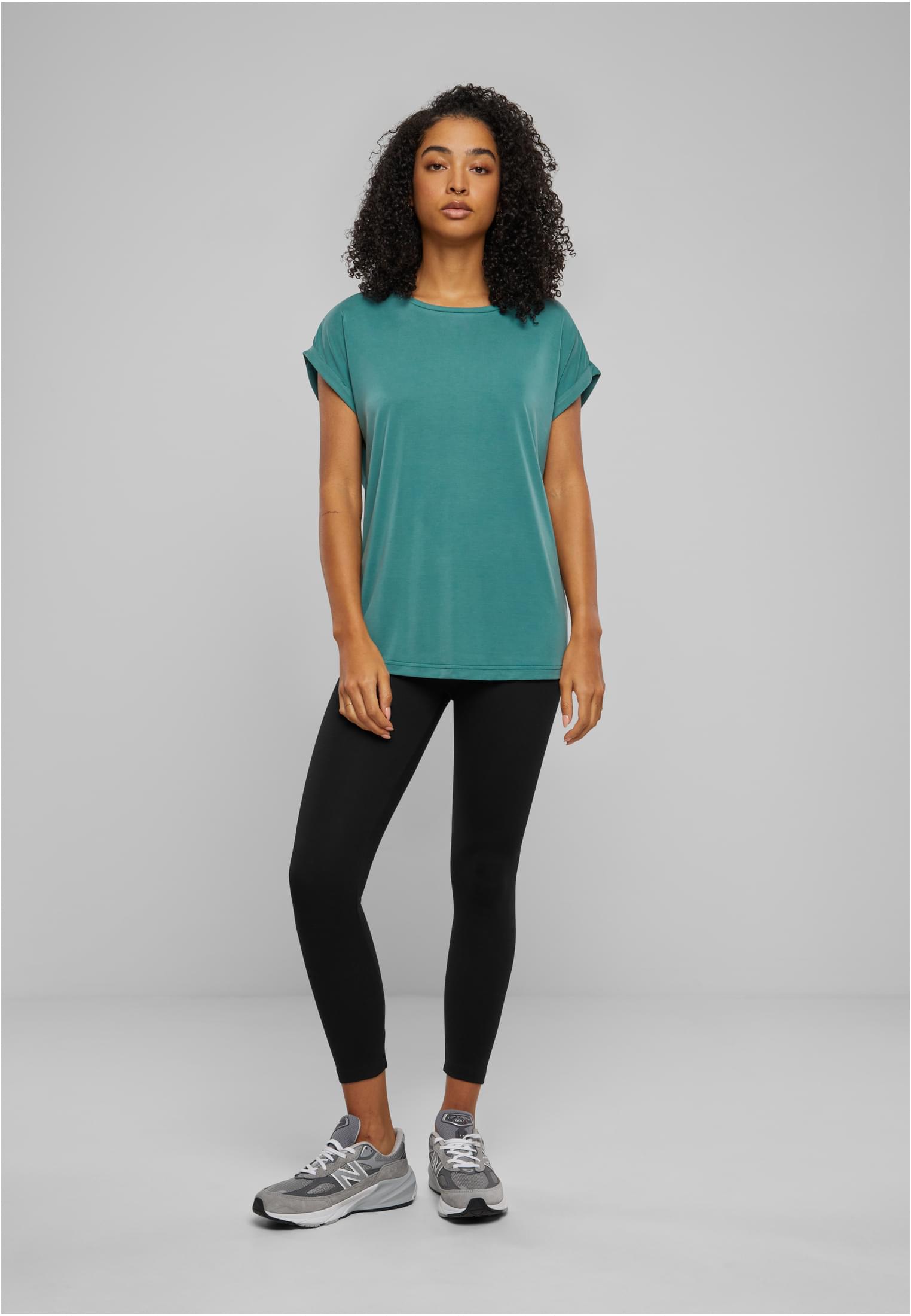 Ladies Modal Extended Shoulder Tee paleleaf 3XL
 - variant image 4