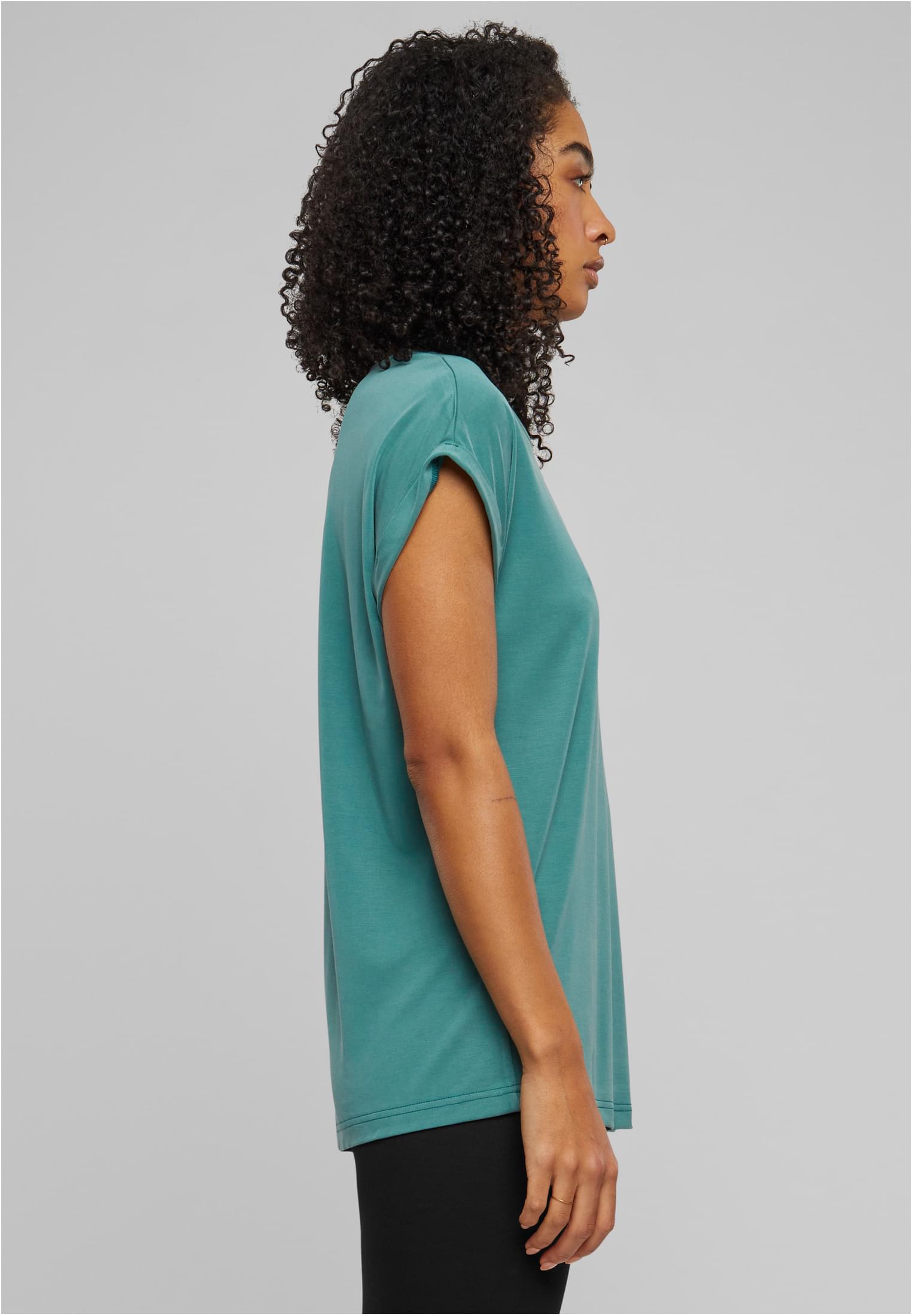 Ladies Modal Extended Shoulder Tee paleleaf 3XL
 - variant image 3