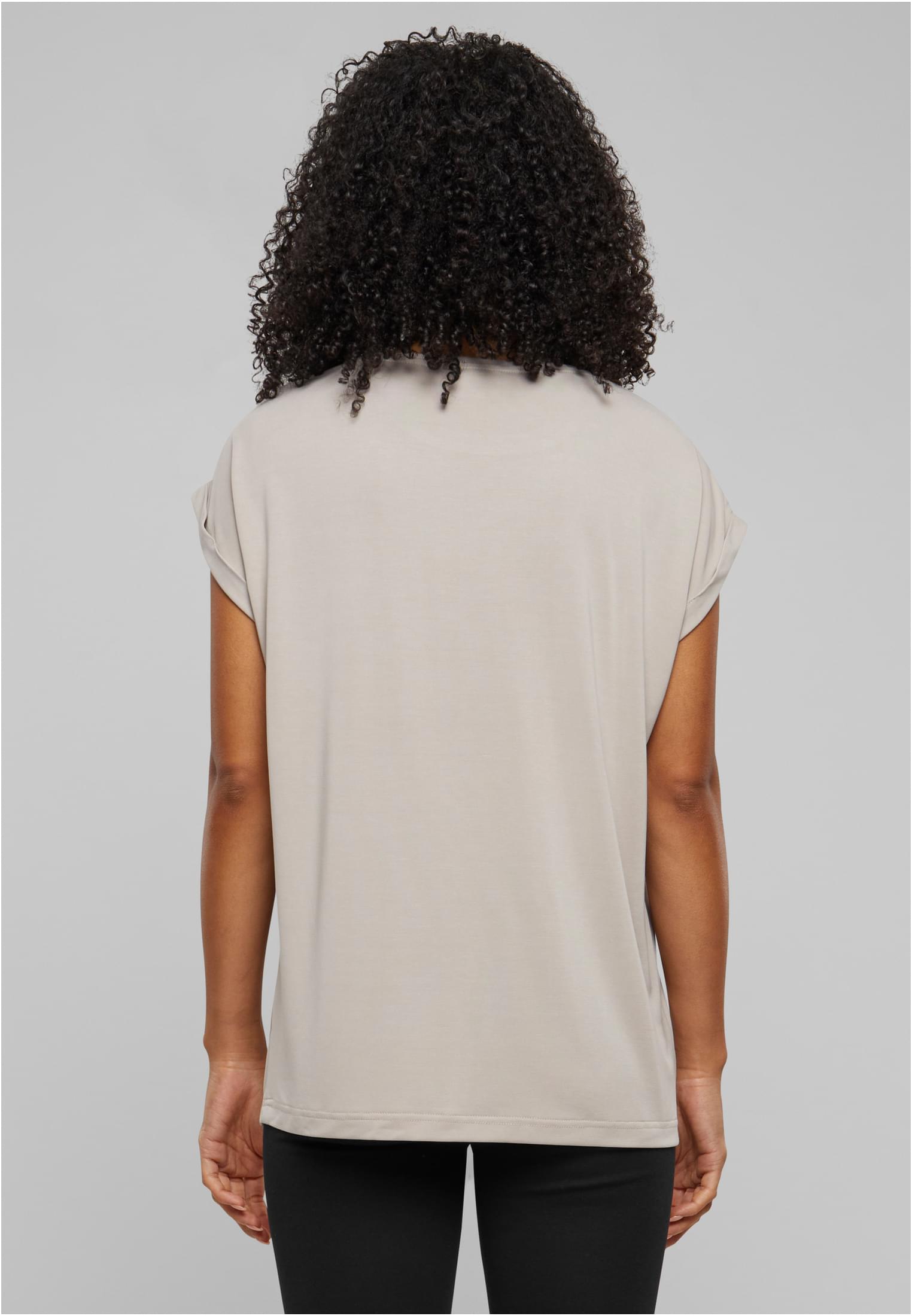 Ladies Modal Extended Shoulder Tee cloud 3XL
 - variant image 2