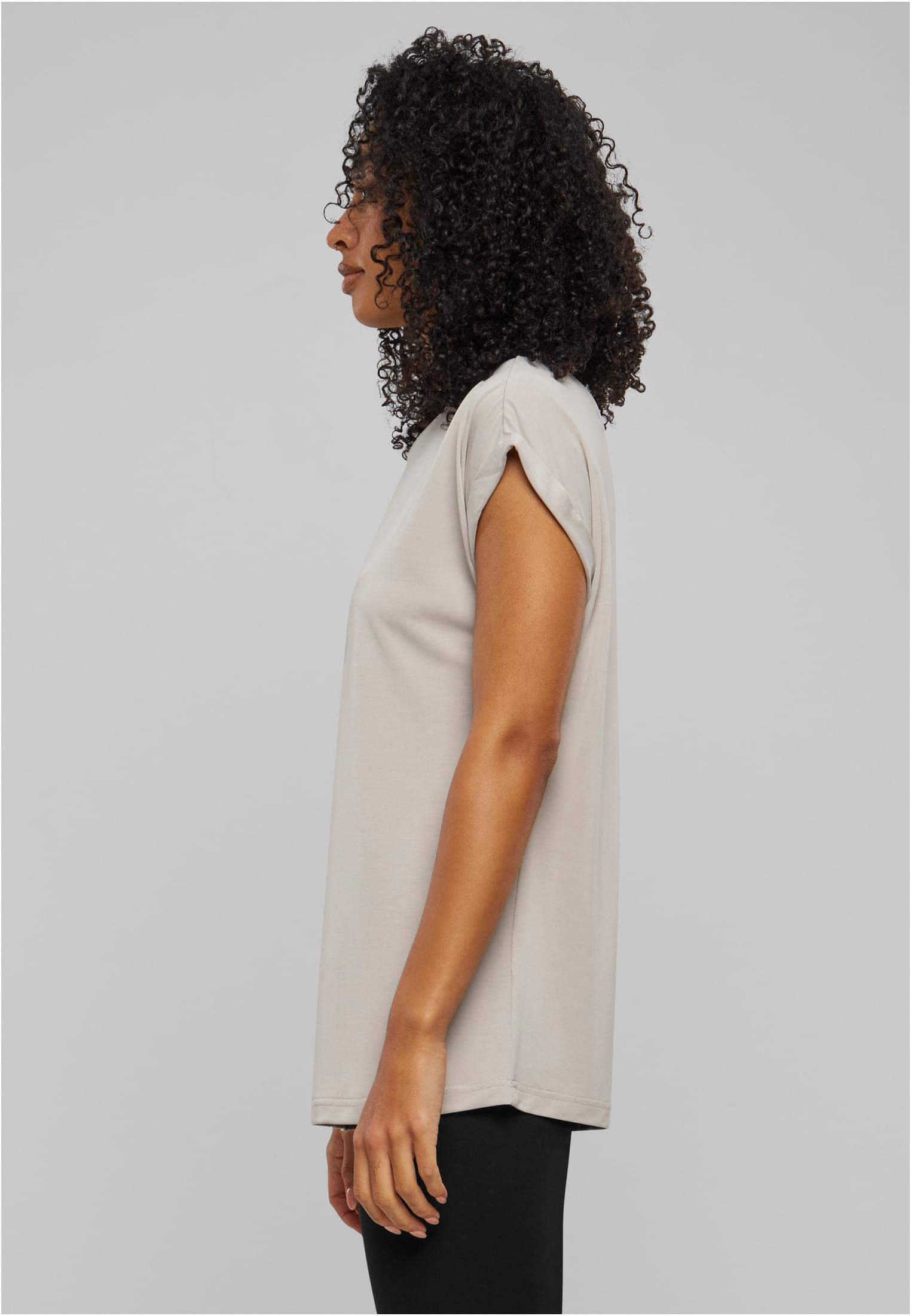 Ladies Modal Extended Shoulder Tee cloud 3XL
 - variant image 1
