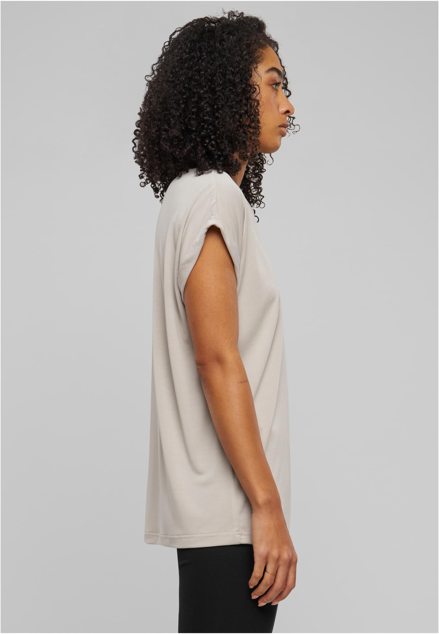 Ladies Modal Extended Shoulder Tee cloud 3XL
 - variant image 3