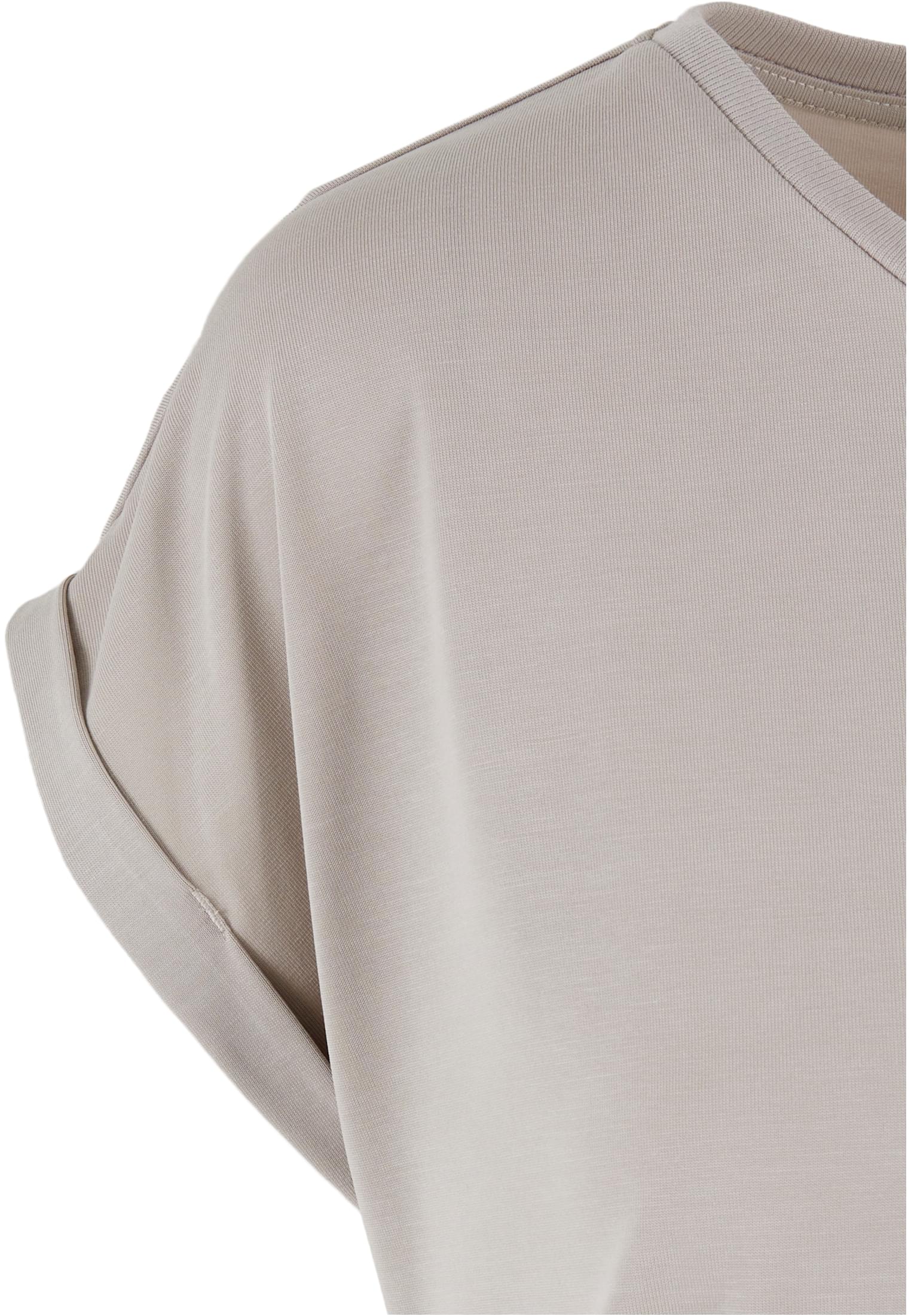 Ladies Modal Extended Shoulder Tee cloud 3XL
 - variant image 8
