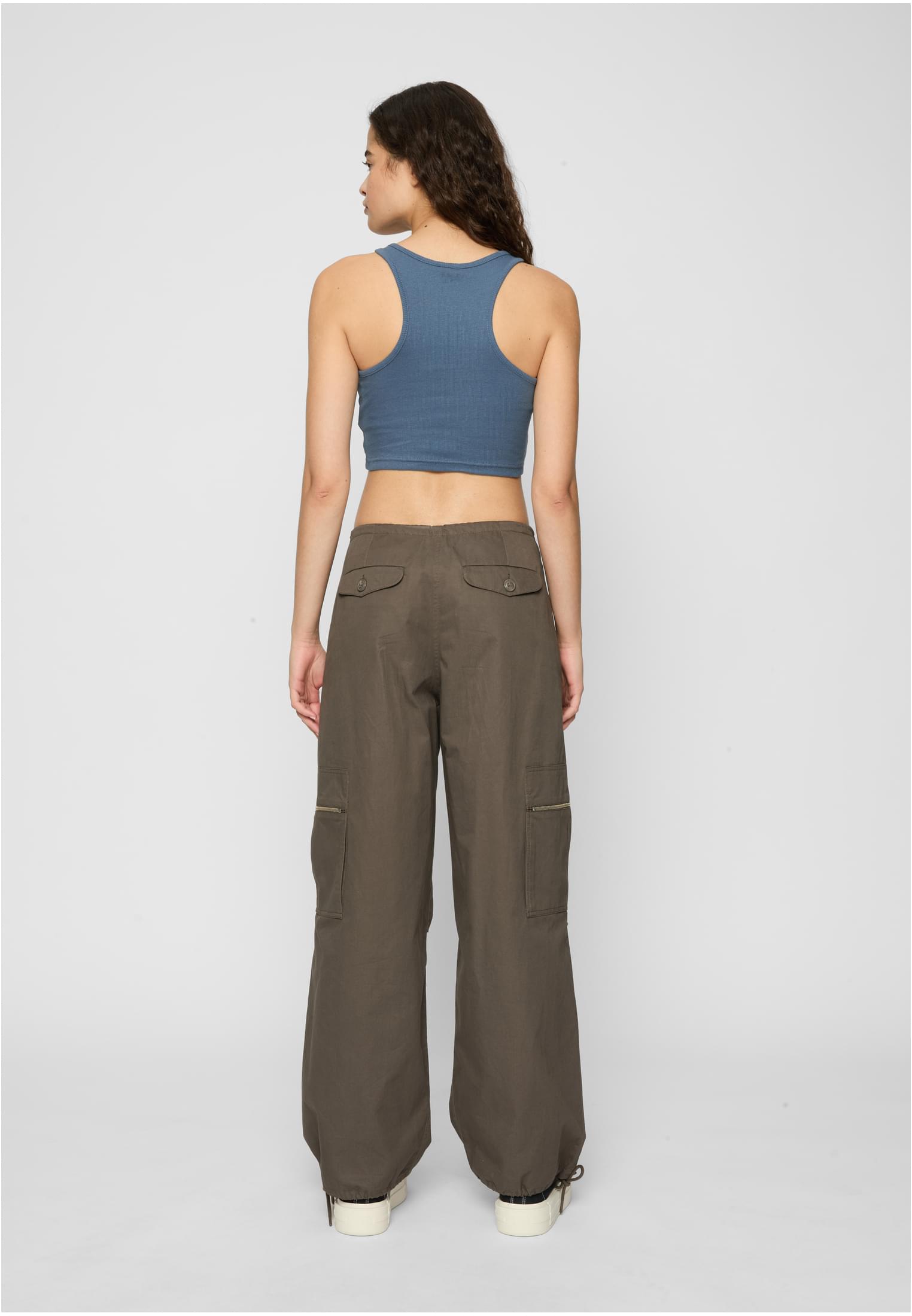 女性 短款 交叉編織 上衣 2 組 復古藍 + 黑色 3XL
 - variant image 4