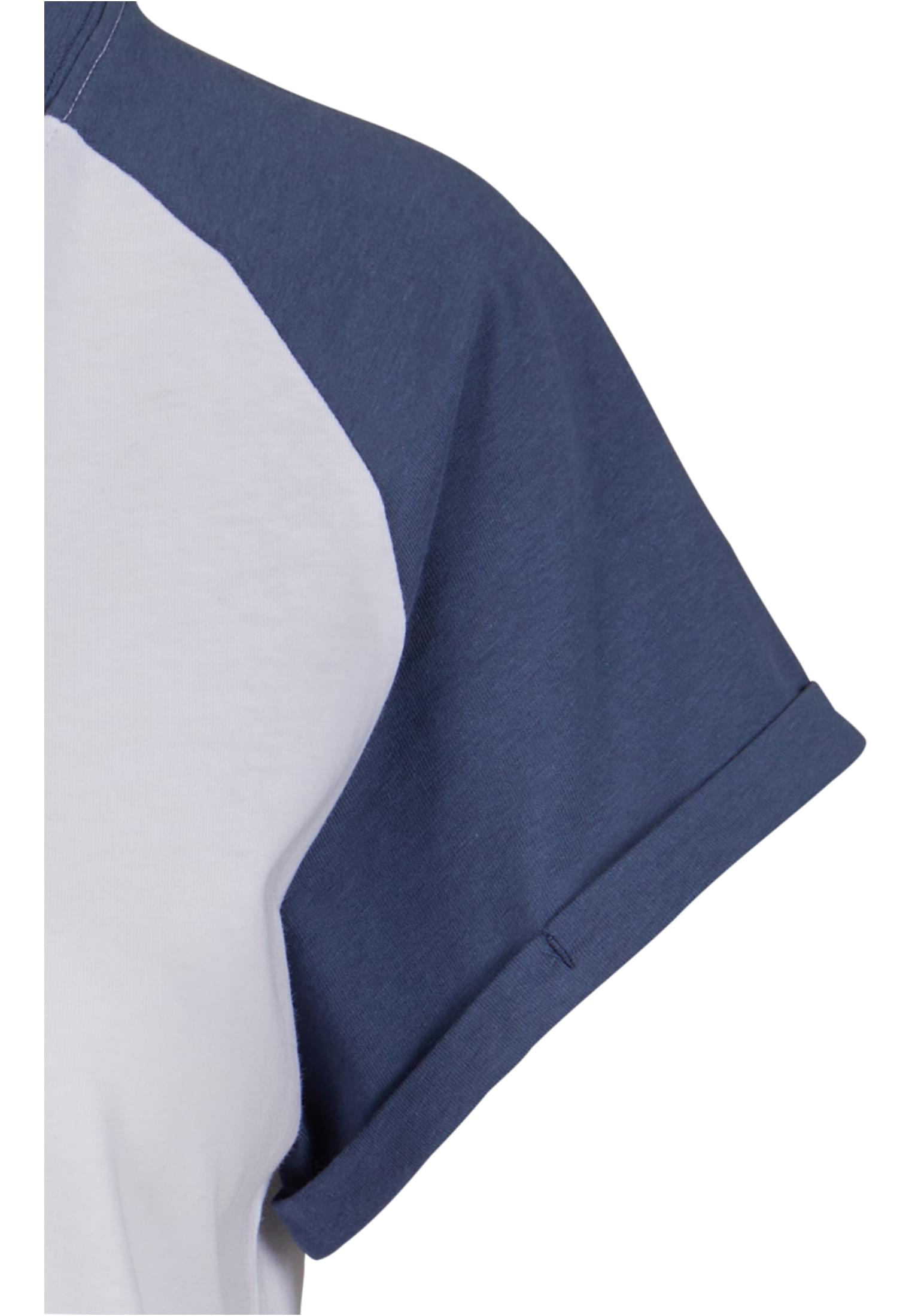 T-shirt contrastées femmes Raglan blanc/bleu vintage 3XL
 - variant image 8