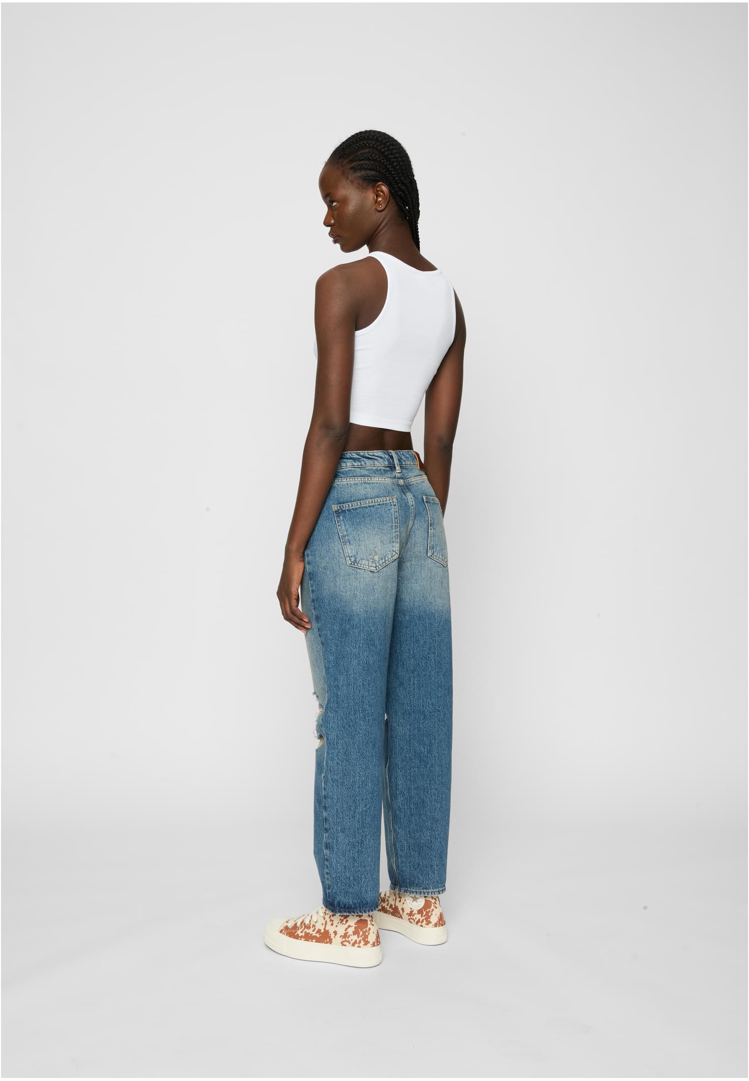 Femmes Haut Croisé Court 2-Pack blanc/blanc 3XL
 - variant image 3