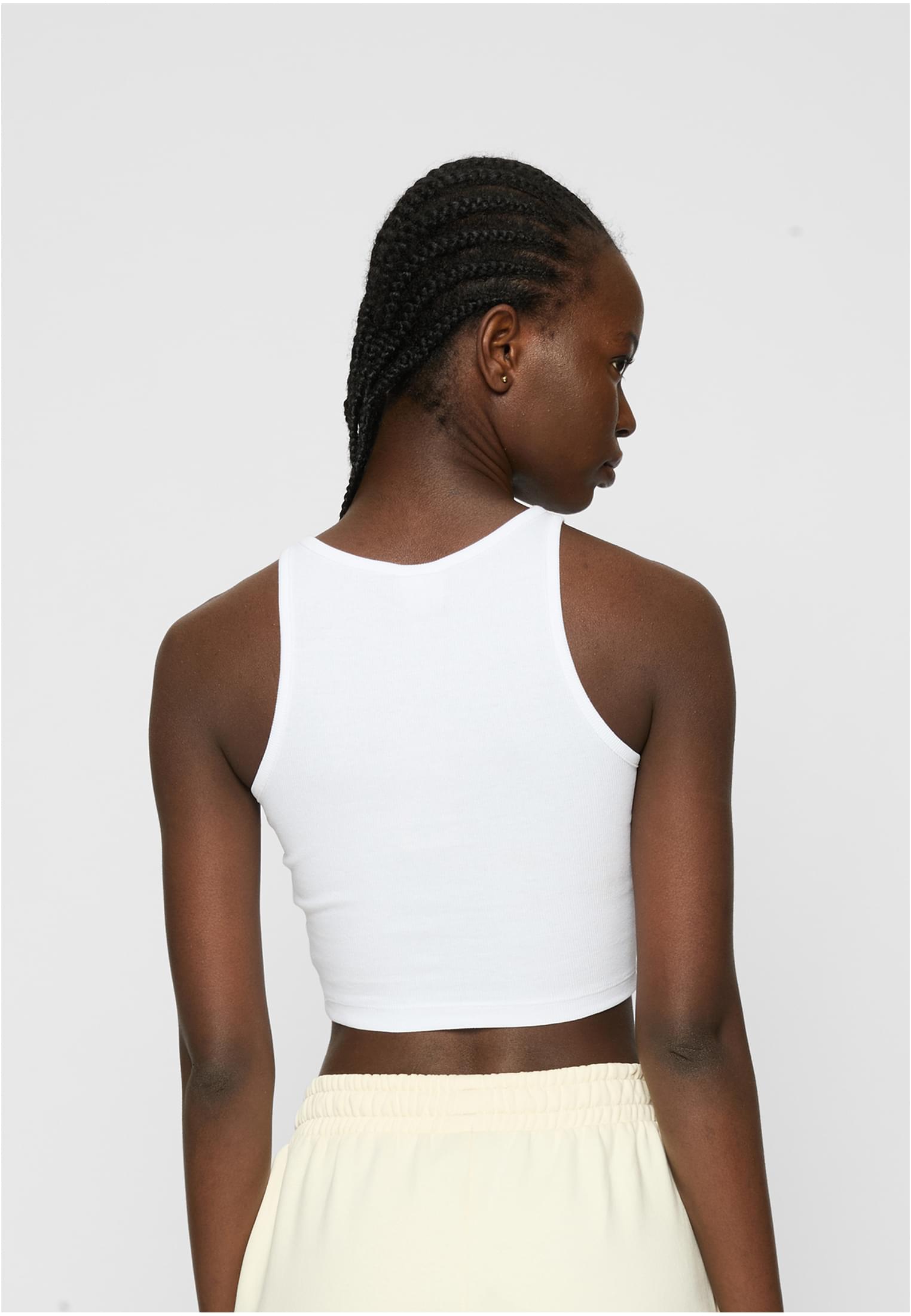 Ladies Organic Cropped Rib Top 2-Pack white+black 3XL - variant image 1