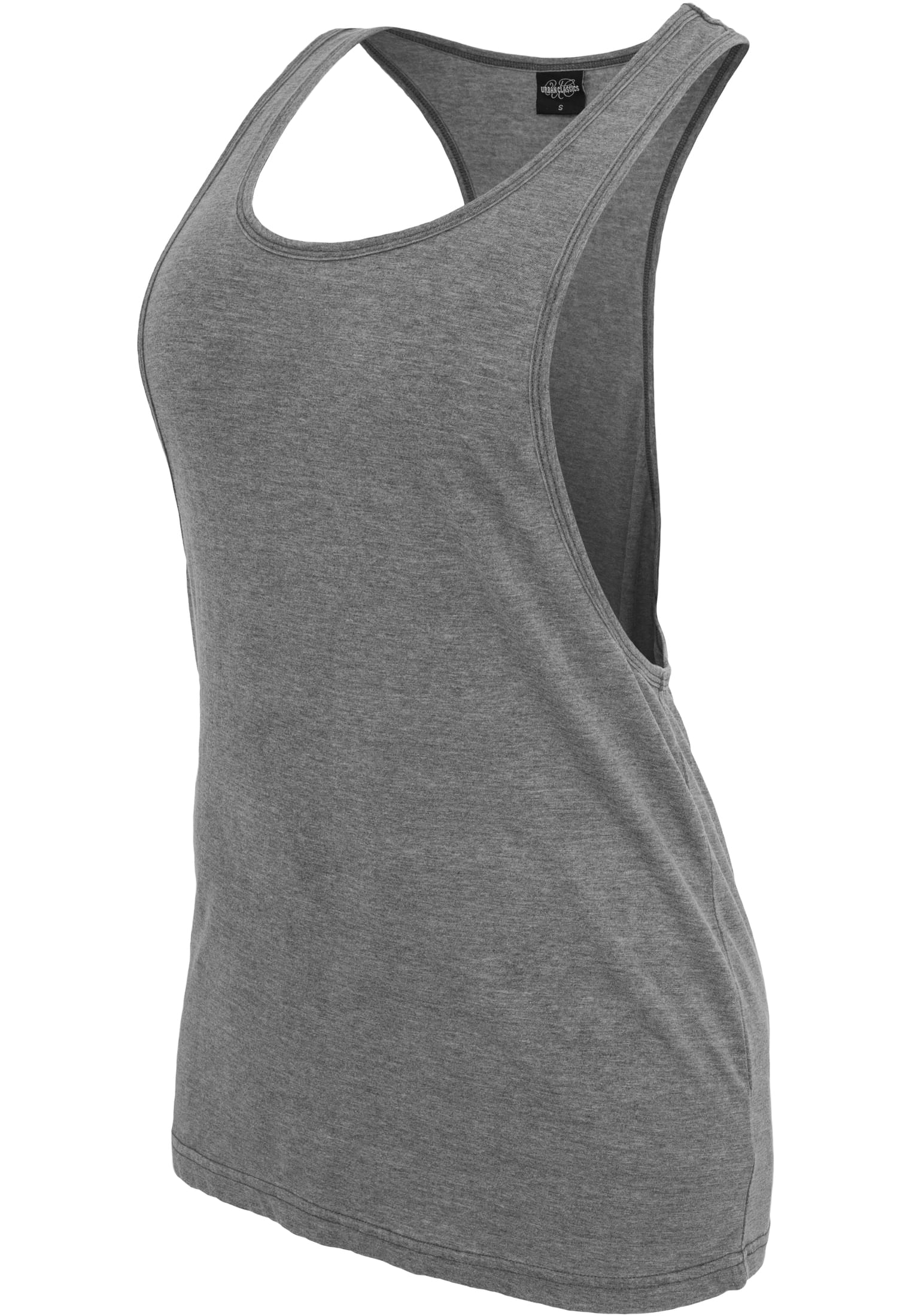 Dames Tank sans Bretelles Burnout gris foncé - variant image 7