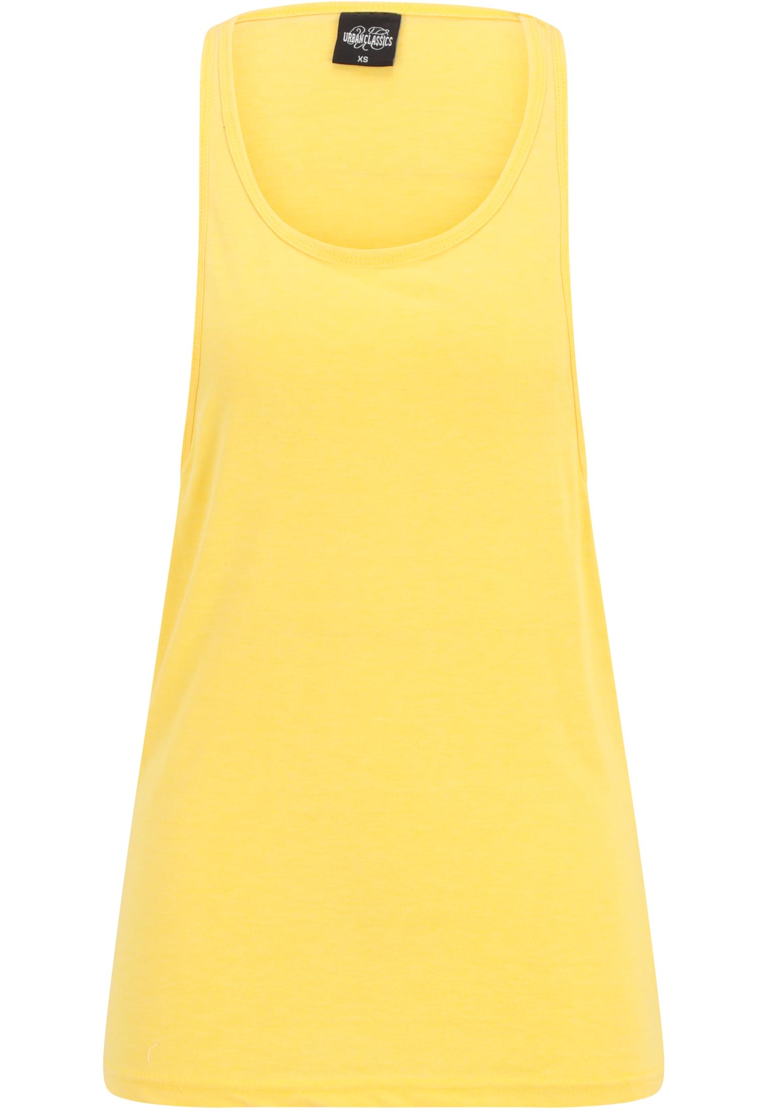 Dames Tank Top Déchiré Jaune L
 - variant image 5
