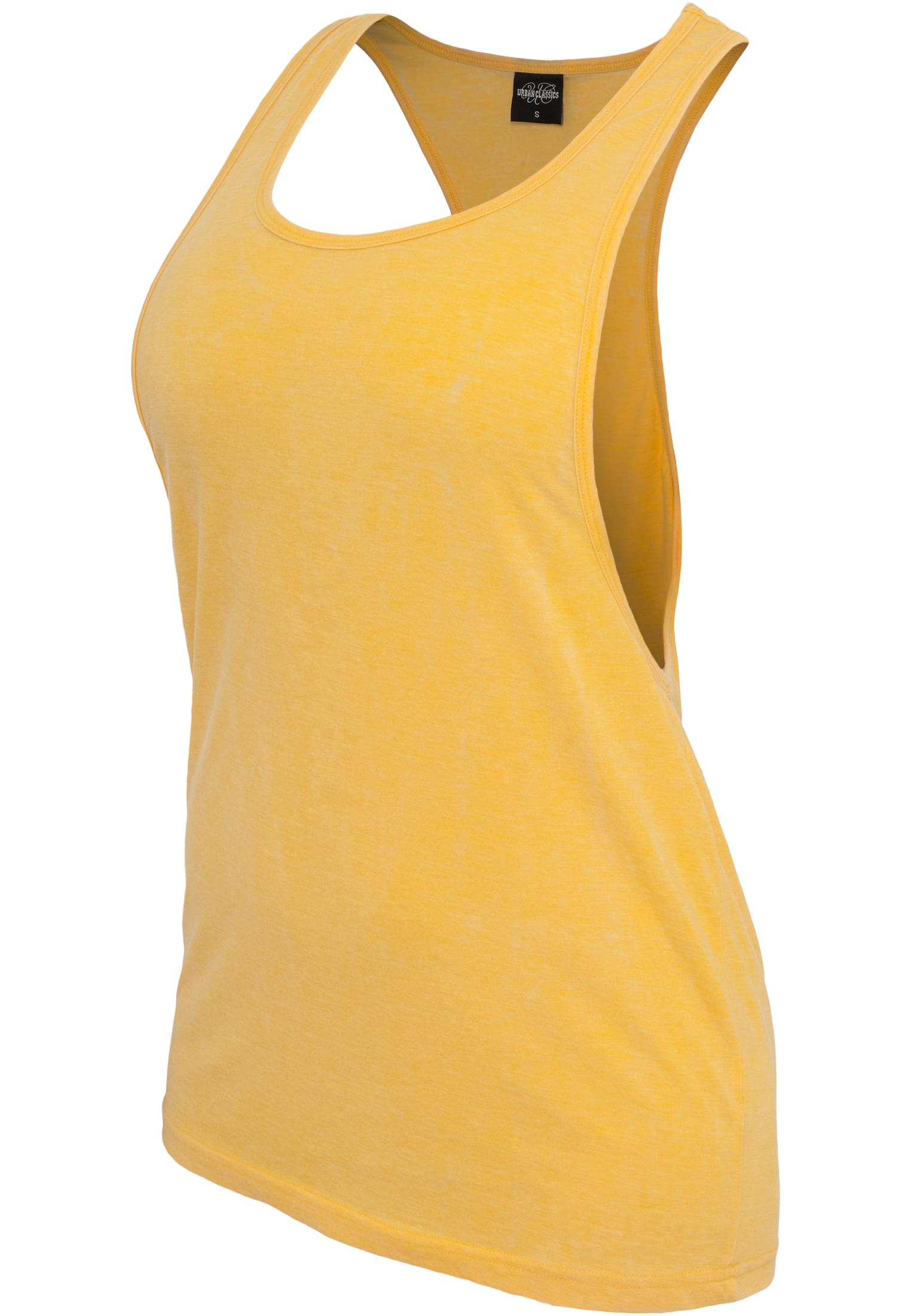 Dames Tank Top Déchiré Jaune L
 - variant image 7