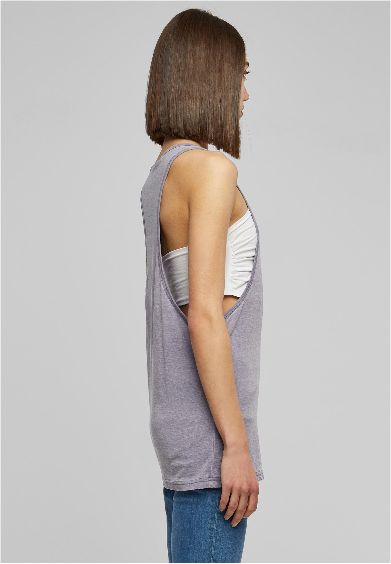 Dames Top Débrûlé Motty Jeansbleu
 - variant image 3