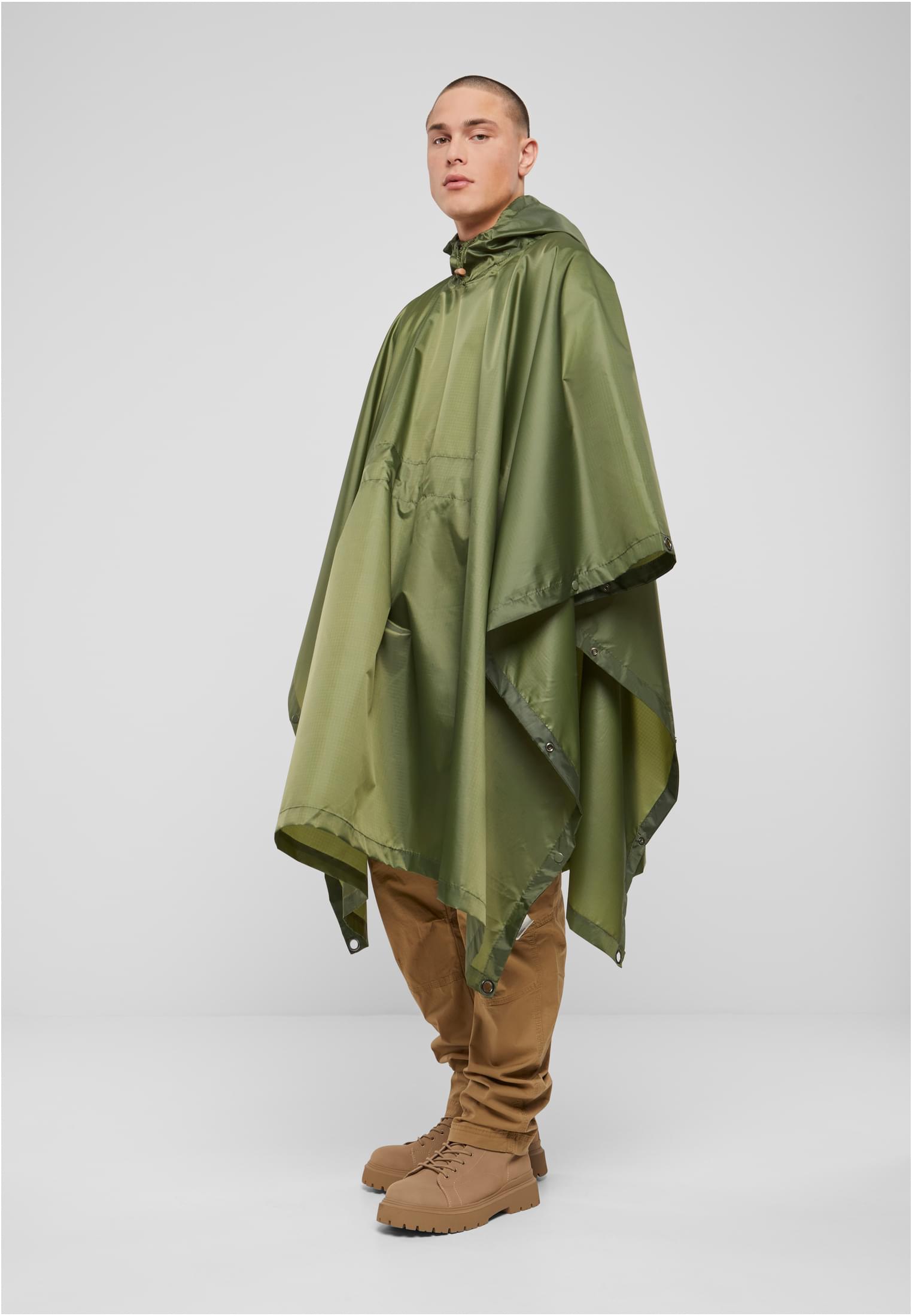Ripstop Poncho olive one size - variant image 4