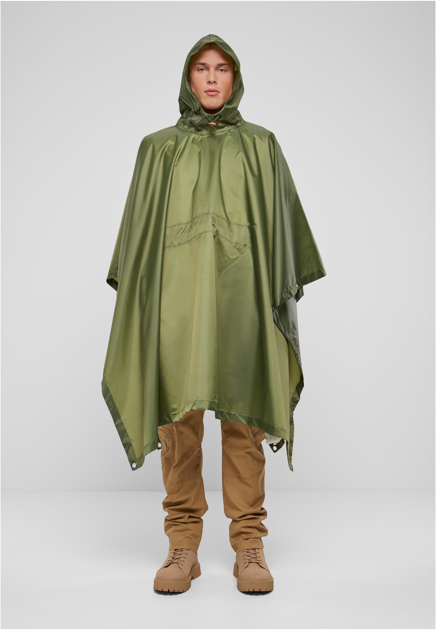 Ripstop Poncho olive one size - variant image 5