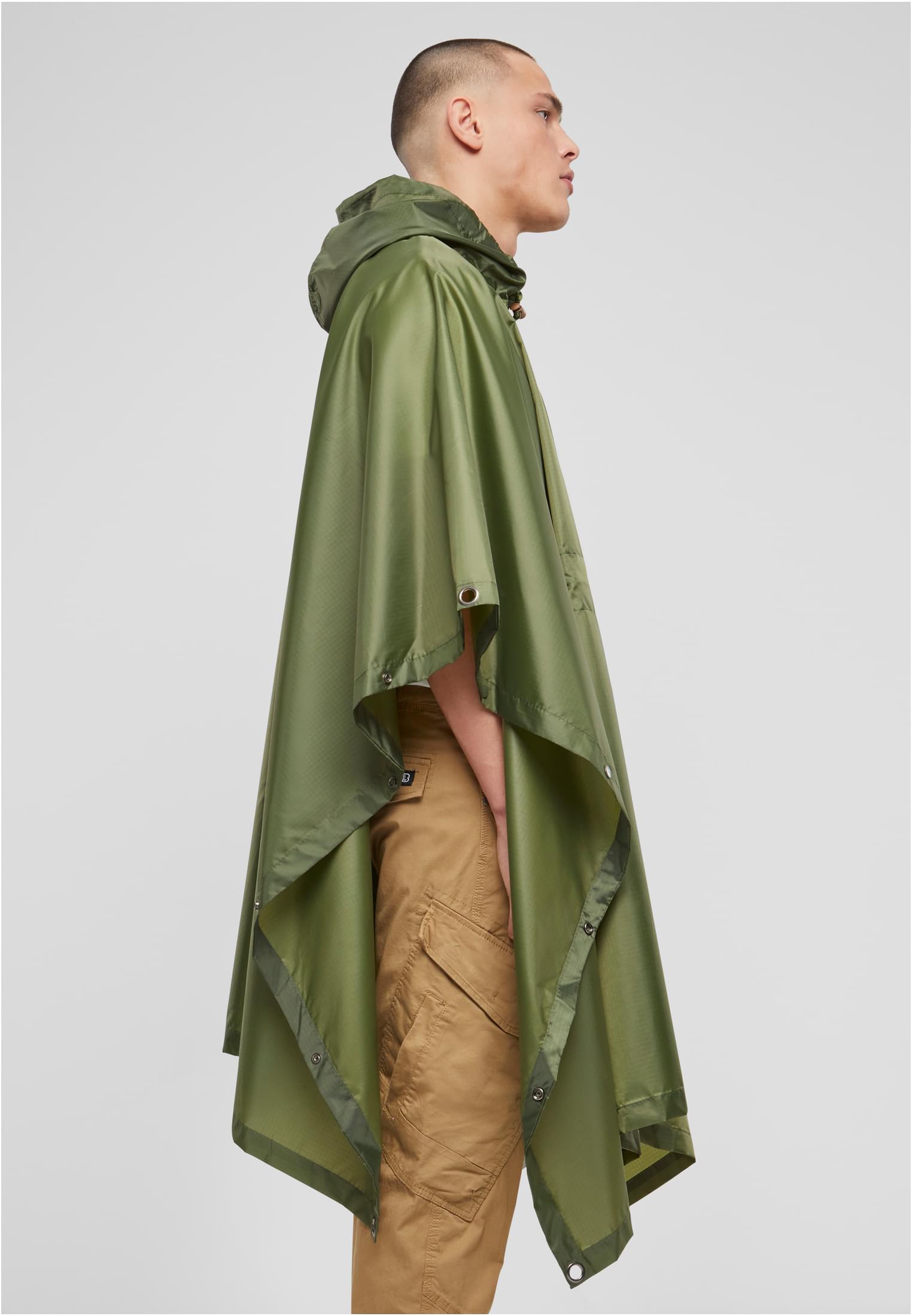 Ripstop Poncho olive one size - variant image 3