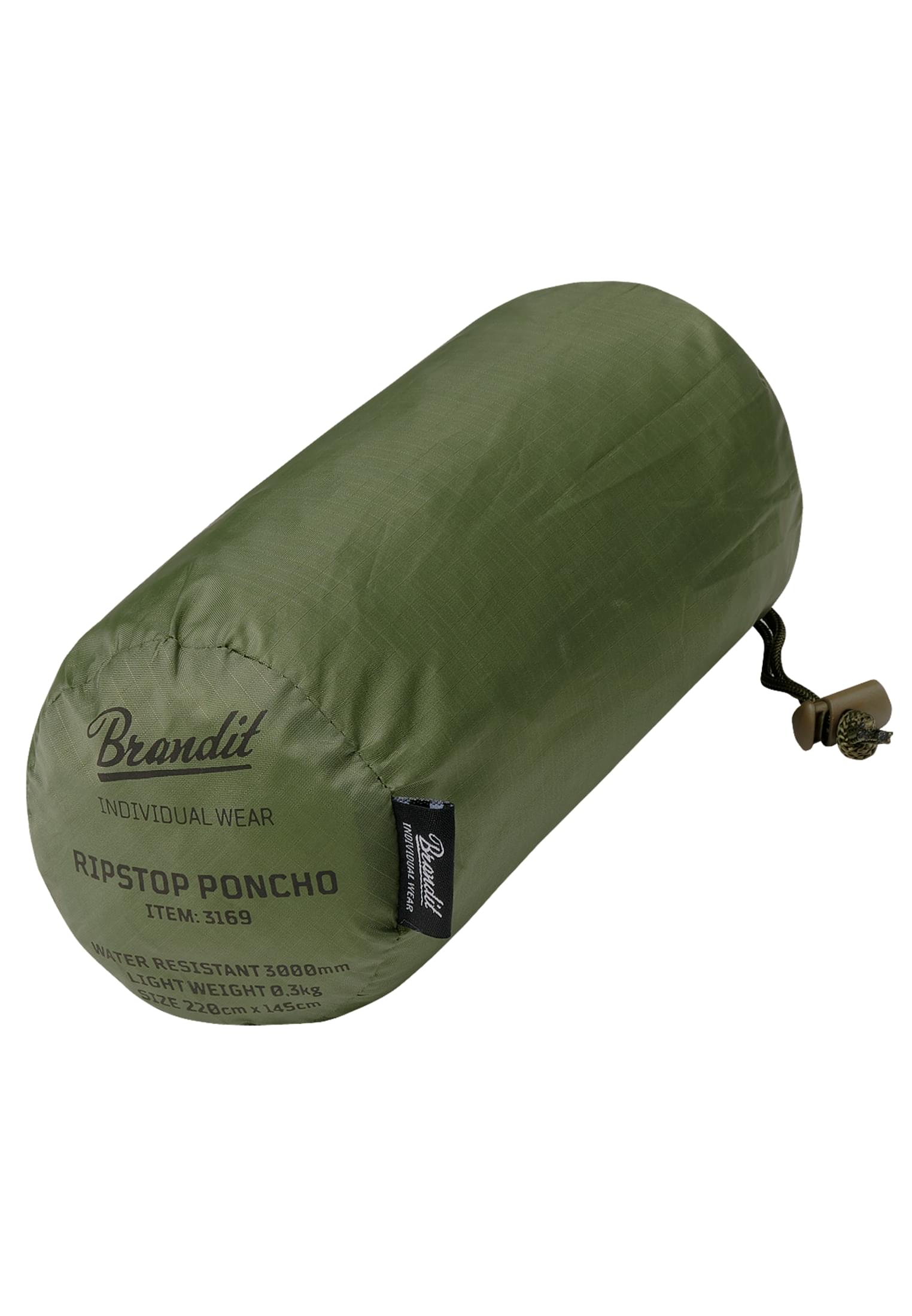 Ripstop Poncho olive one size - variant image 7