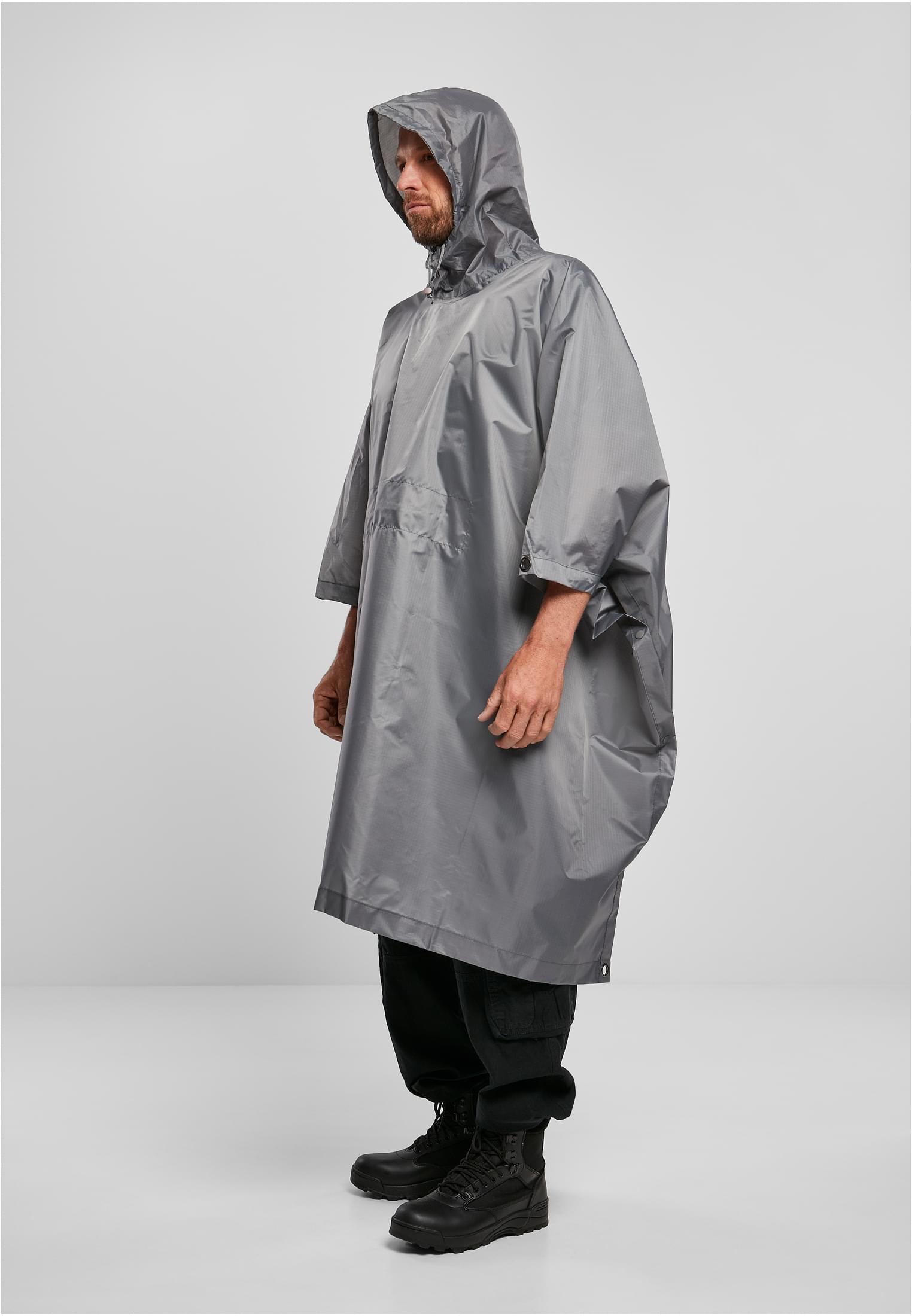 Ripstop Poncho anthracite one size - variant image 1