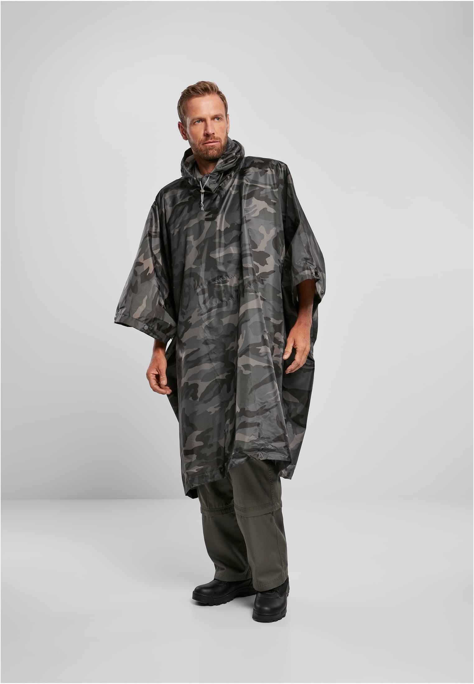 Ripstop Poncho darkcamo one size - variant image 4