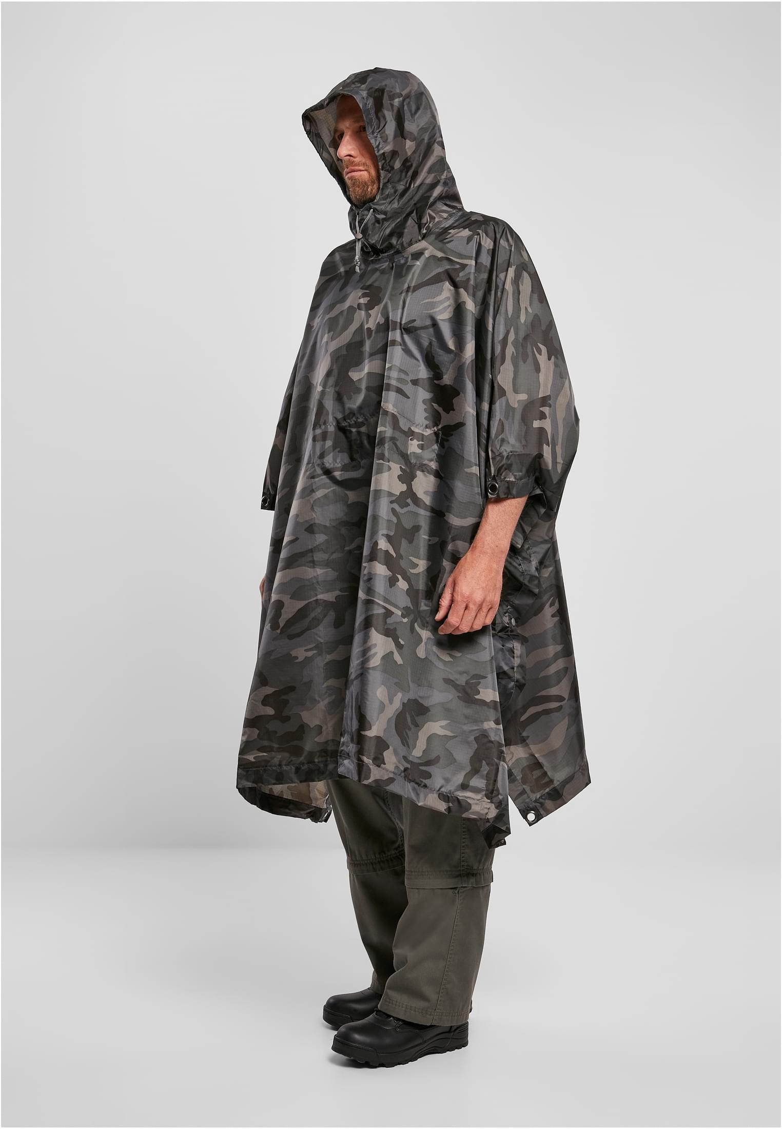 Ripstop Poncho darkcamo one size - variant image 1