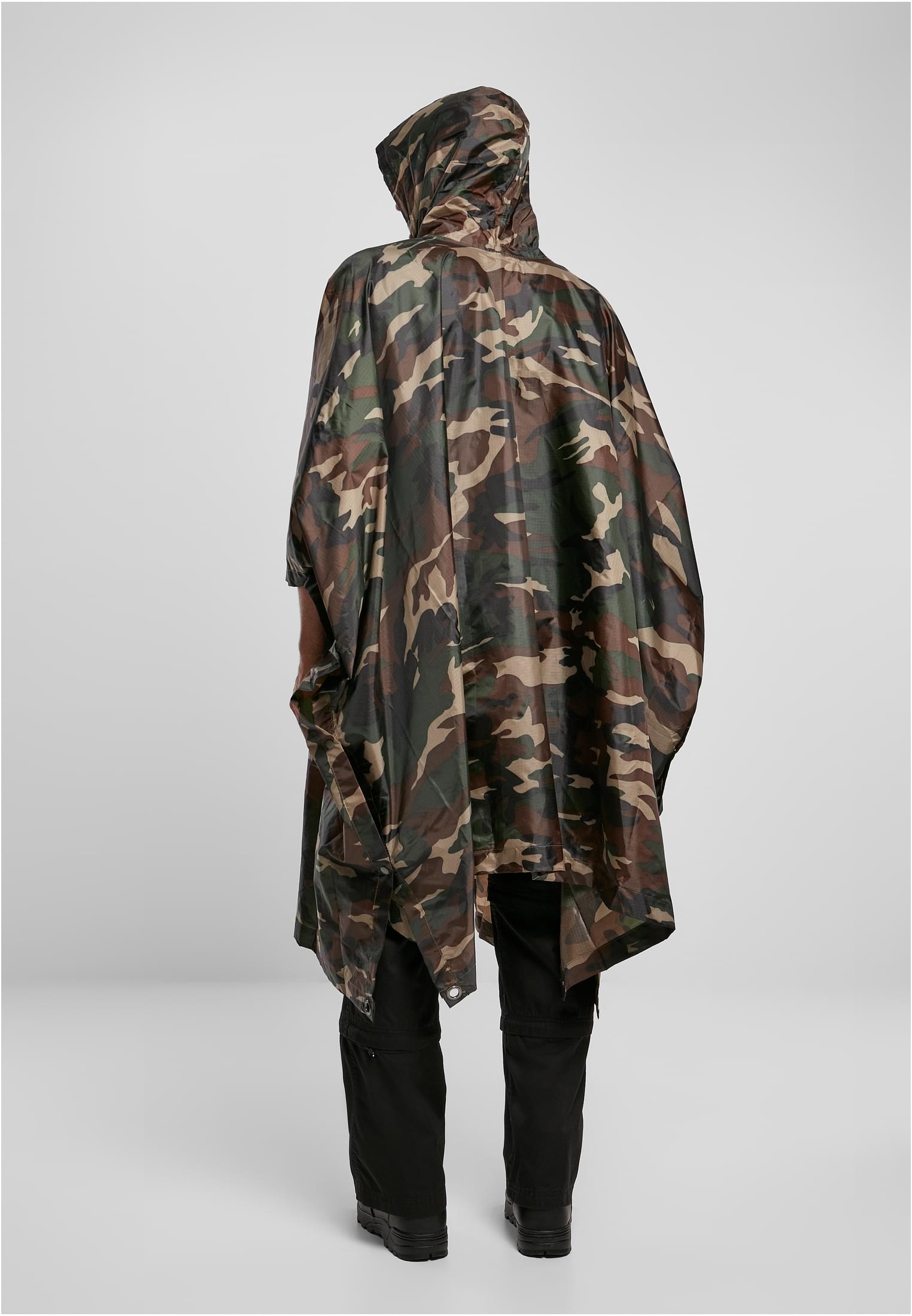 Ripstop Poncho woodland one size - variant image 2