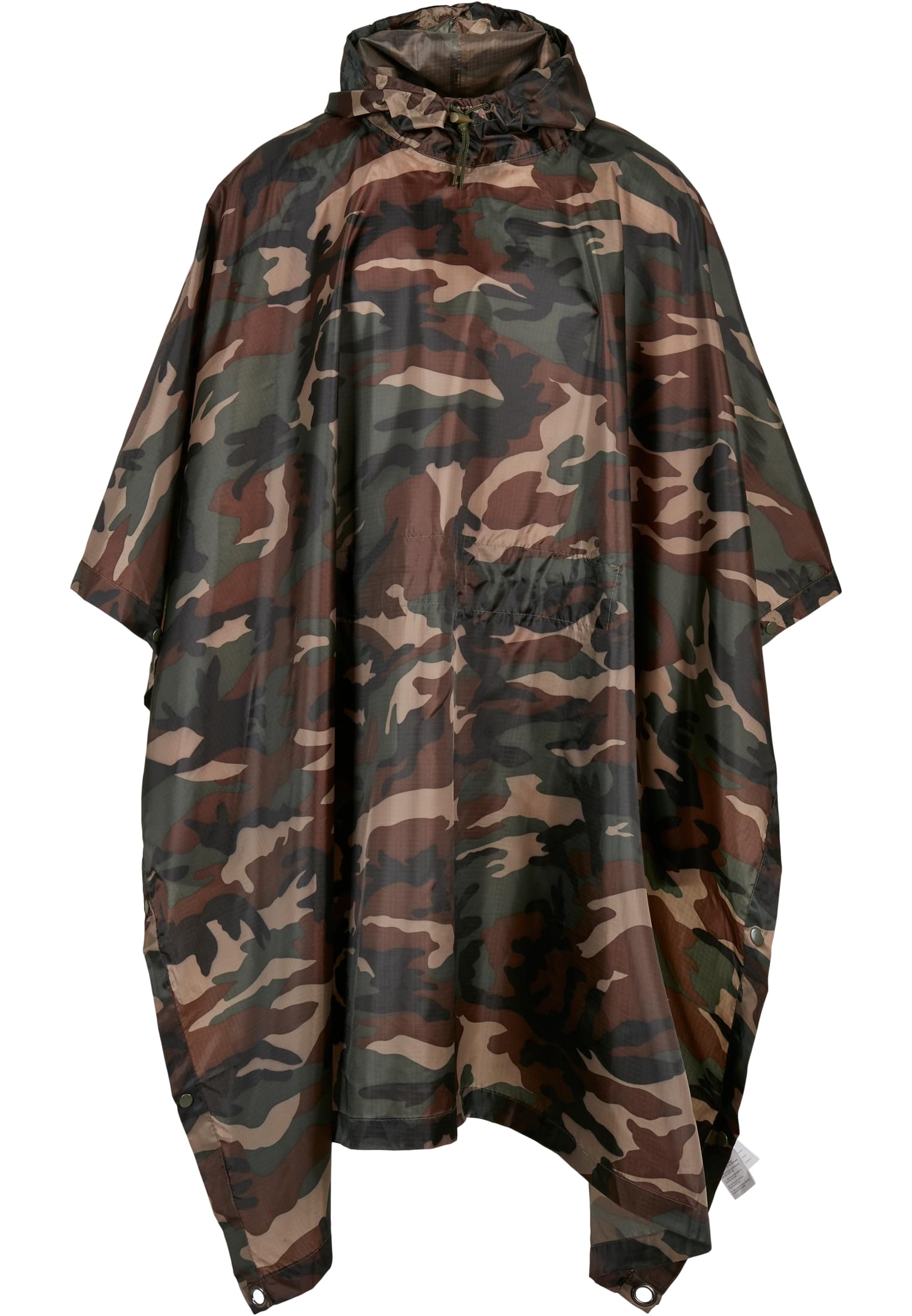 Ripstop Poncho woodland one size - variant image 5