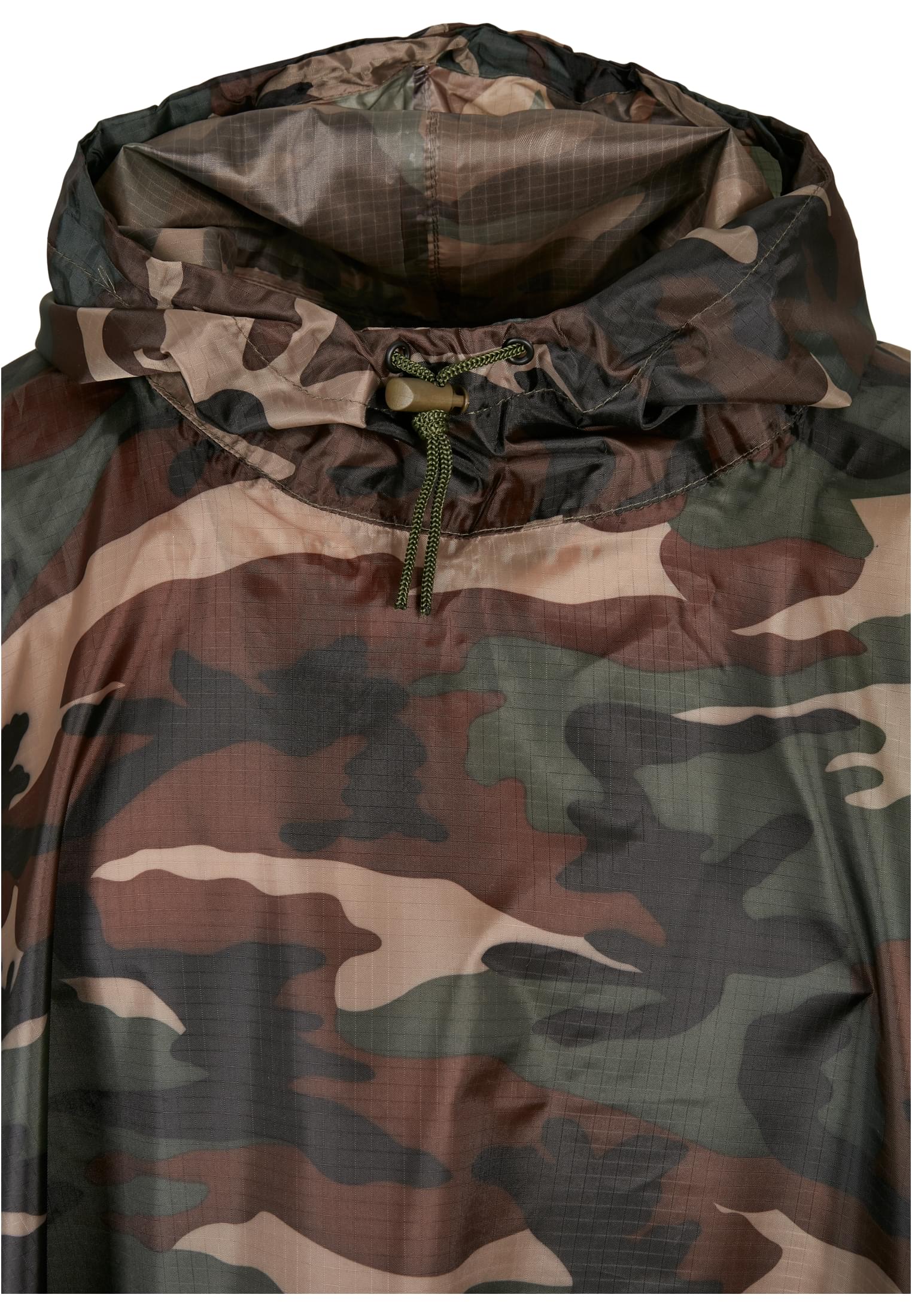 Ripstop Poncho woodland one size - variant image 7