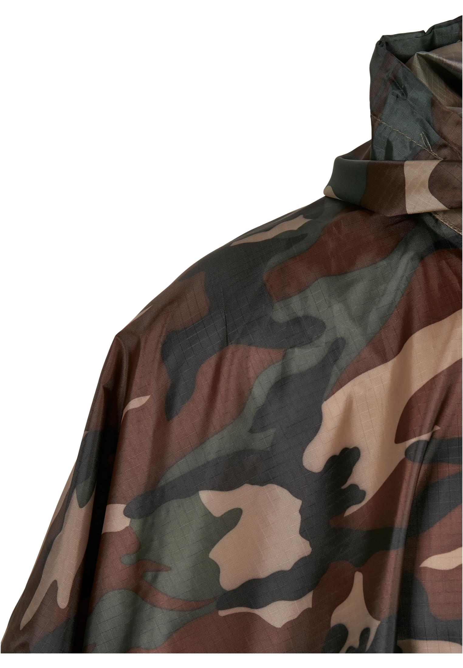 Ripstop Poncho woodland one size - variant image 8